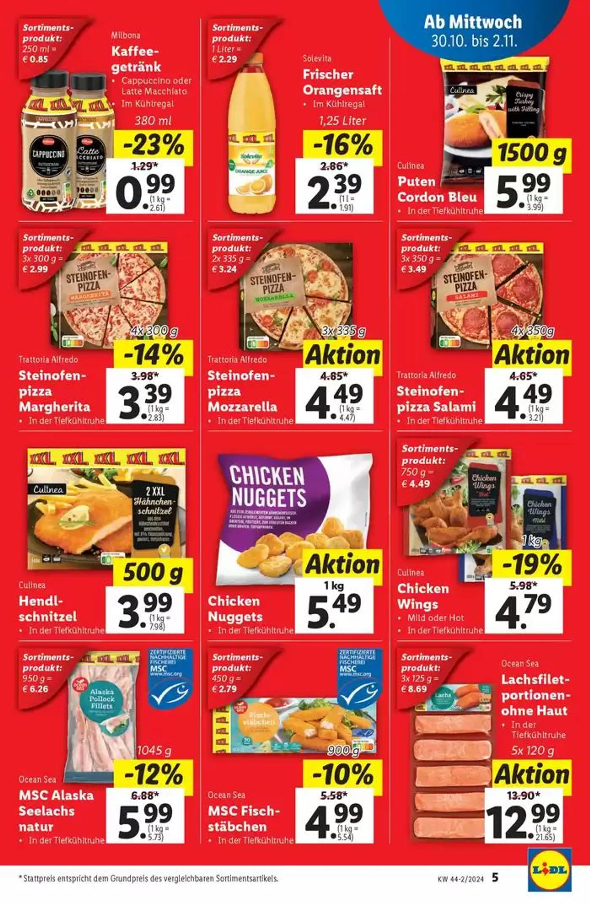 Tolles Angebot für alle Kunden von 30. Oktober bis 6. November 2024 - Flugblätt seite  5