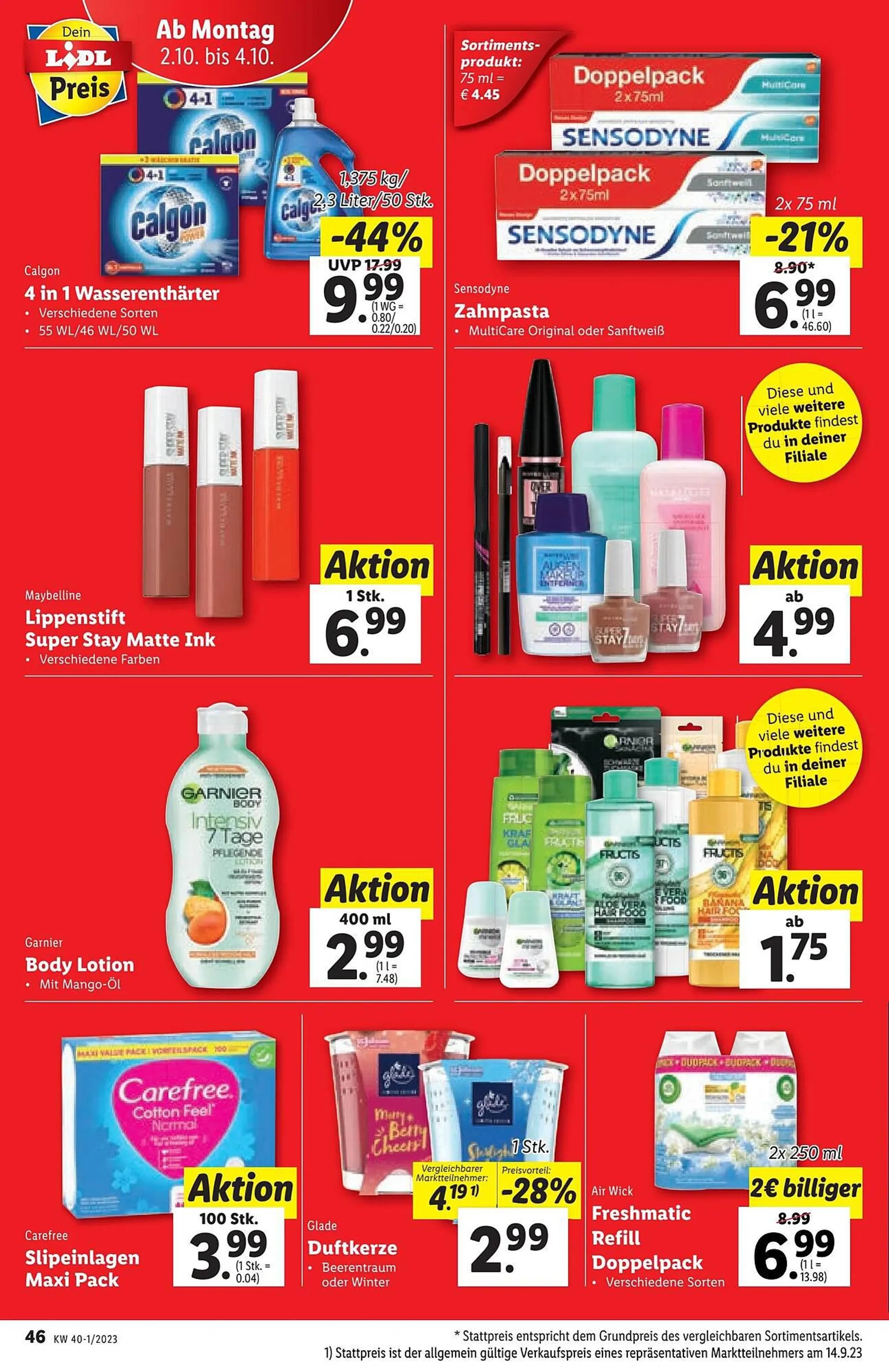 Lidl Flugblatt von 27. September bis 4. Oktober 2023 - Flugblätt seite  48