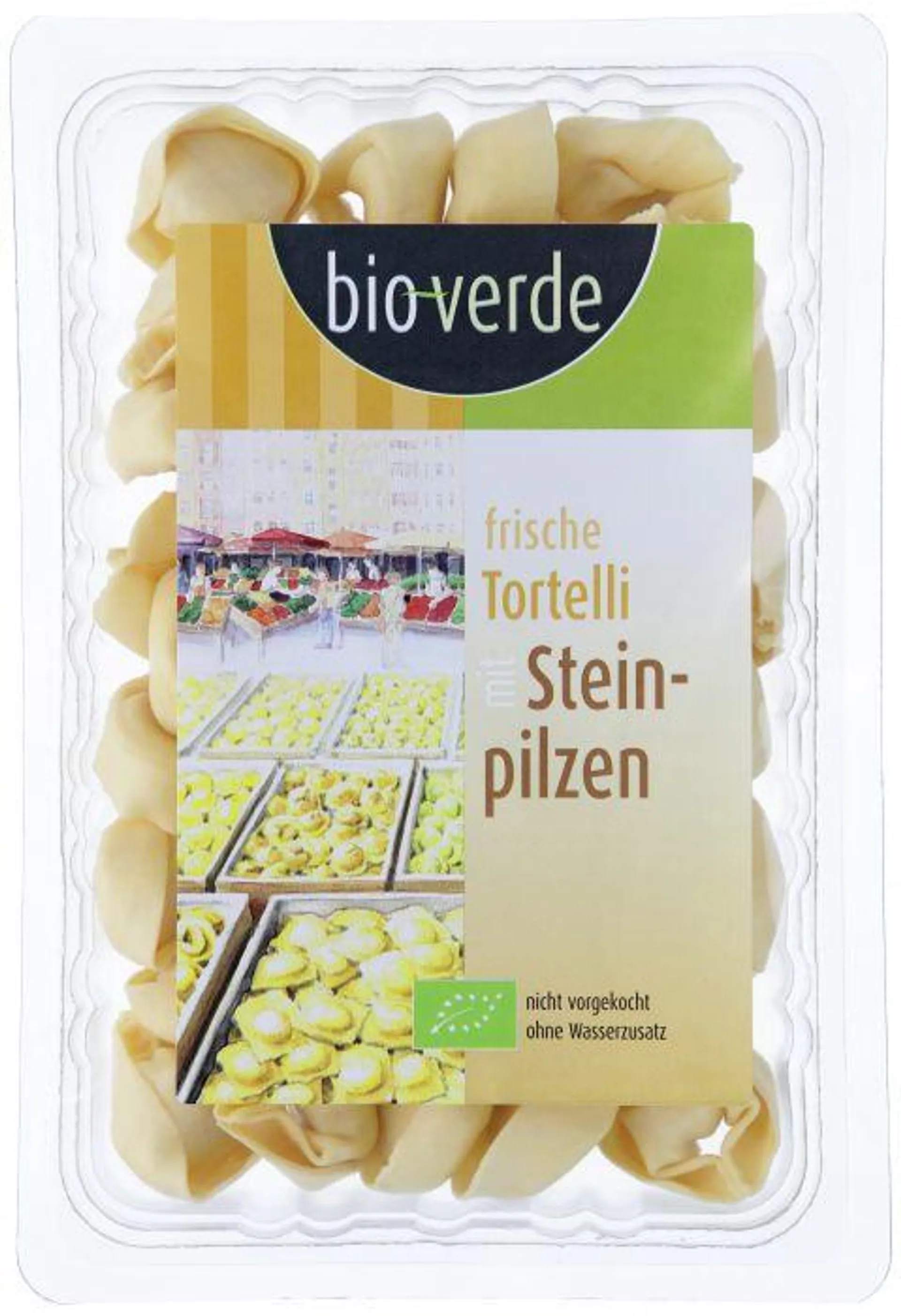bio-verde Frische Tortelli mit Steinpilz 250g