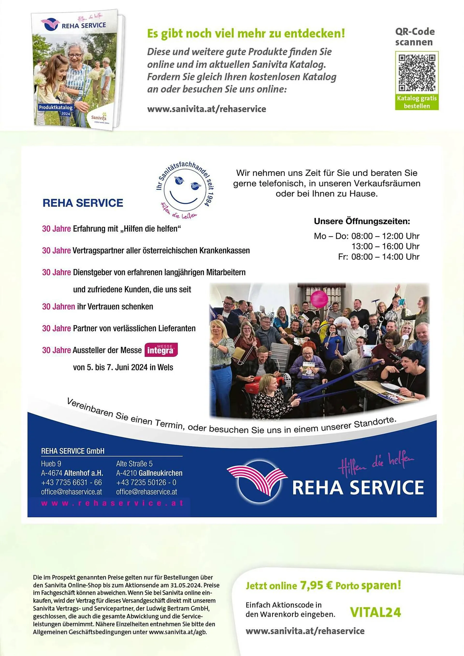 Reha Service Flugblatt von 12. März bis 31. Mai 2024 - Flugblätt seite  6