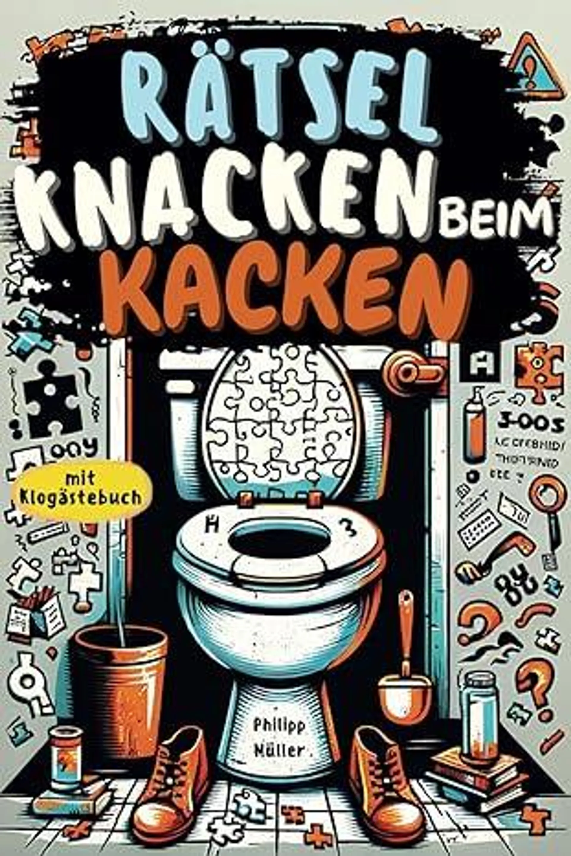 Rätsel knacken beim Kacken: Der ideale Begleiter fürs stille Örtchen – vollgepackt mit kniffligen Rätseln und humorvollen Sprüchen - inkl. ... zum Erlebnis | Beliebtes Geschenk für Männer