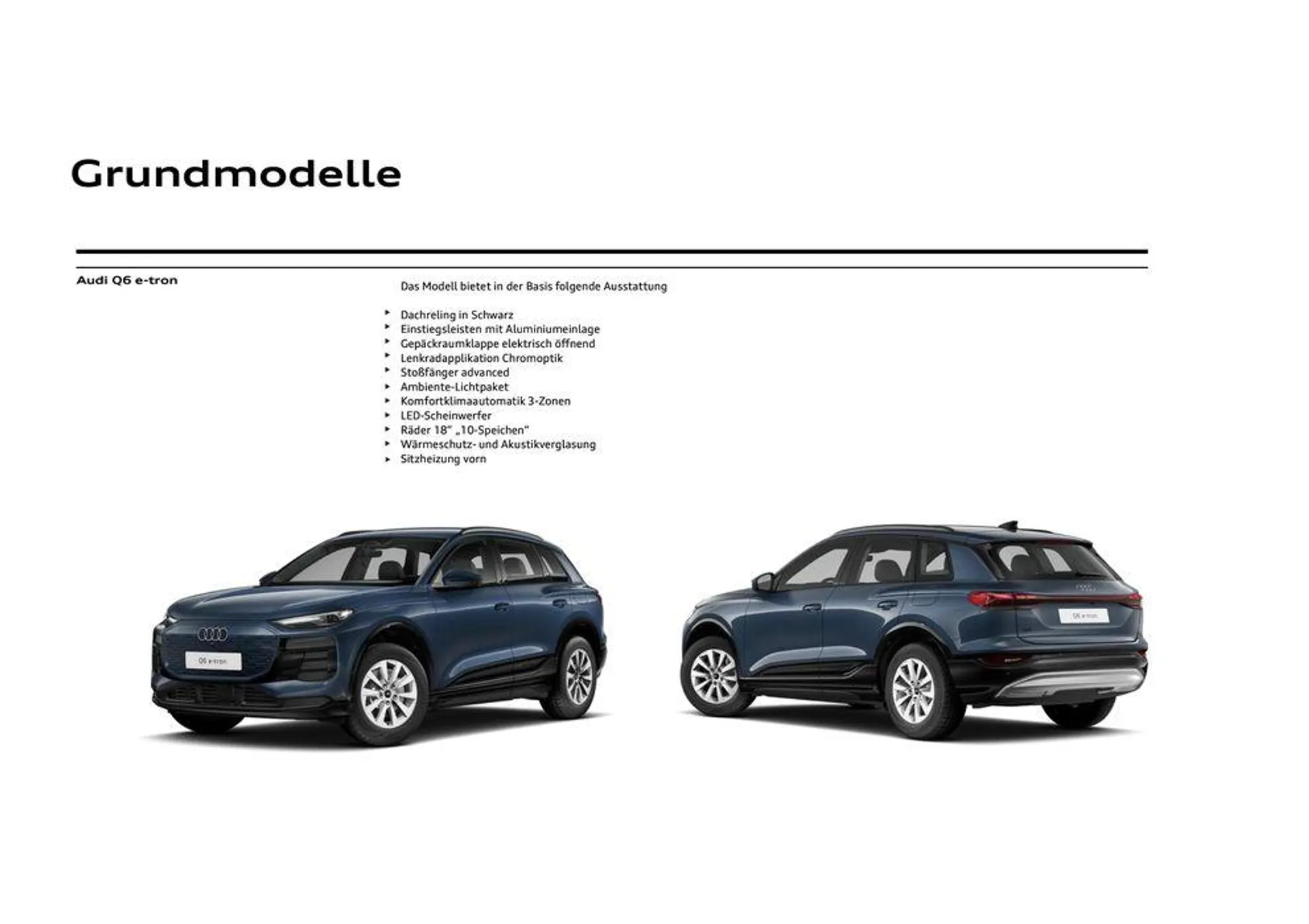 Audi Q6 e-tron von 28. März bis 28. März 2025 - Flugblätt seite  6