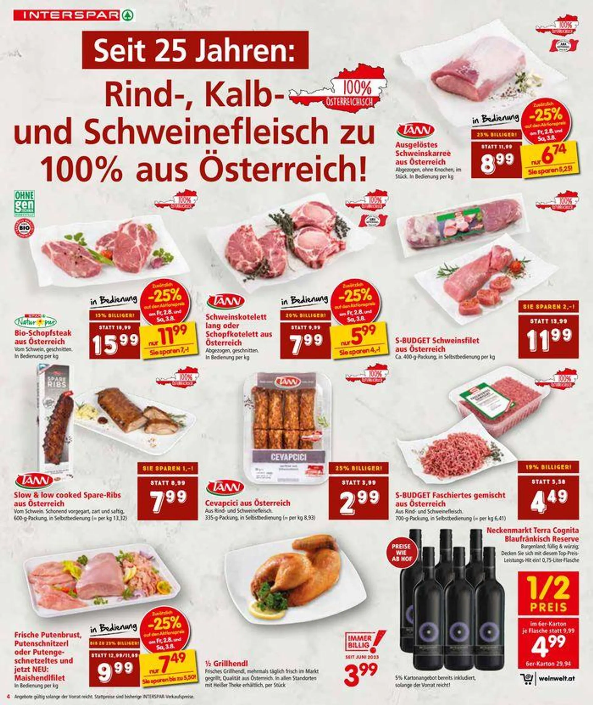 Aktuelle Schnäppchen und Angebote von 1. August bis 15. August 2024 - Flugblätt seite  4