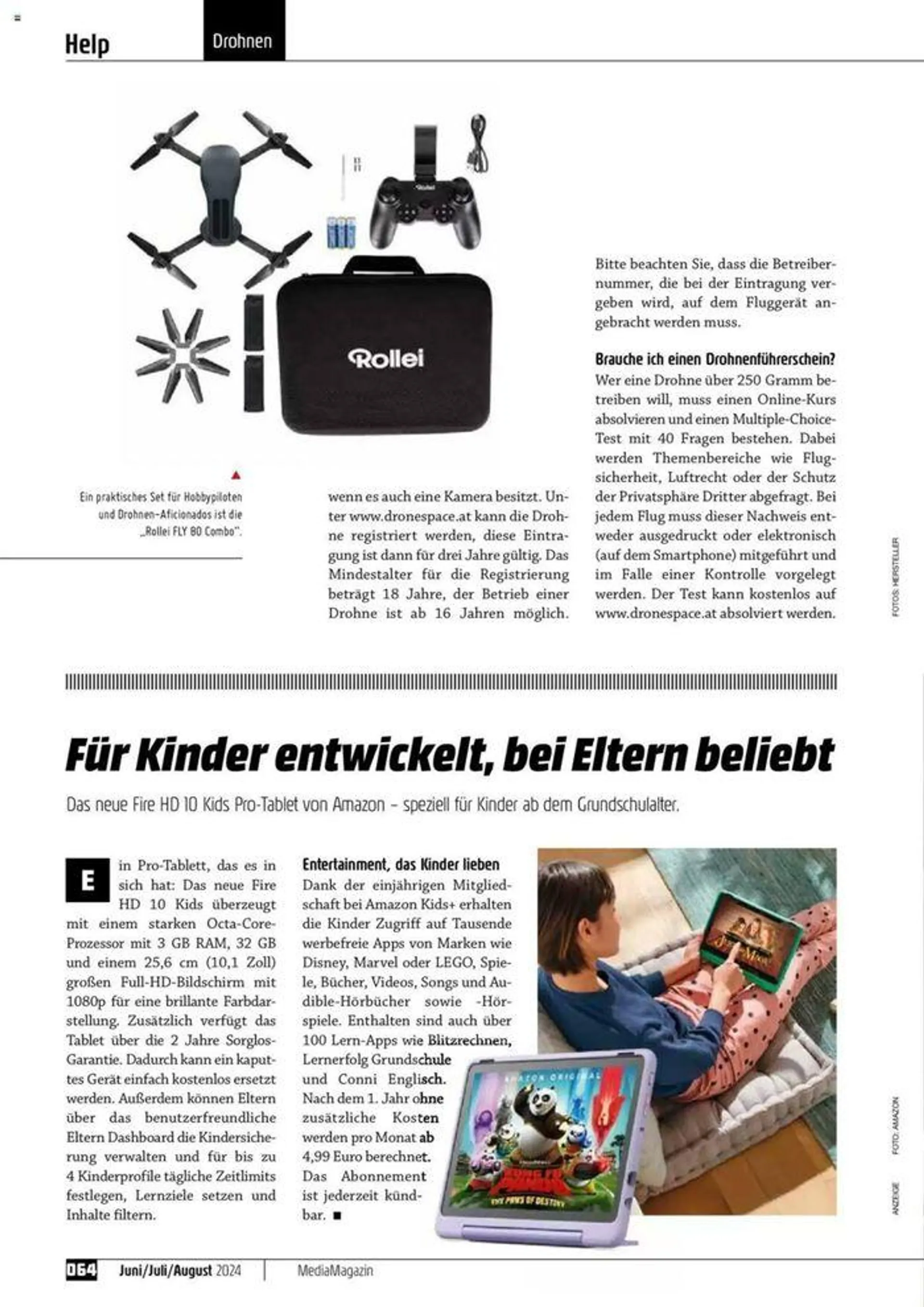 Magazin Juni/Juli/August 2024 von 7. Juni bis 31. August 2024 - Flugblätt seite  64