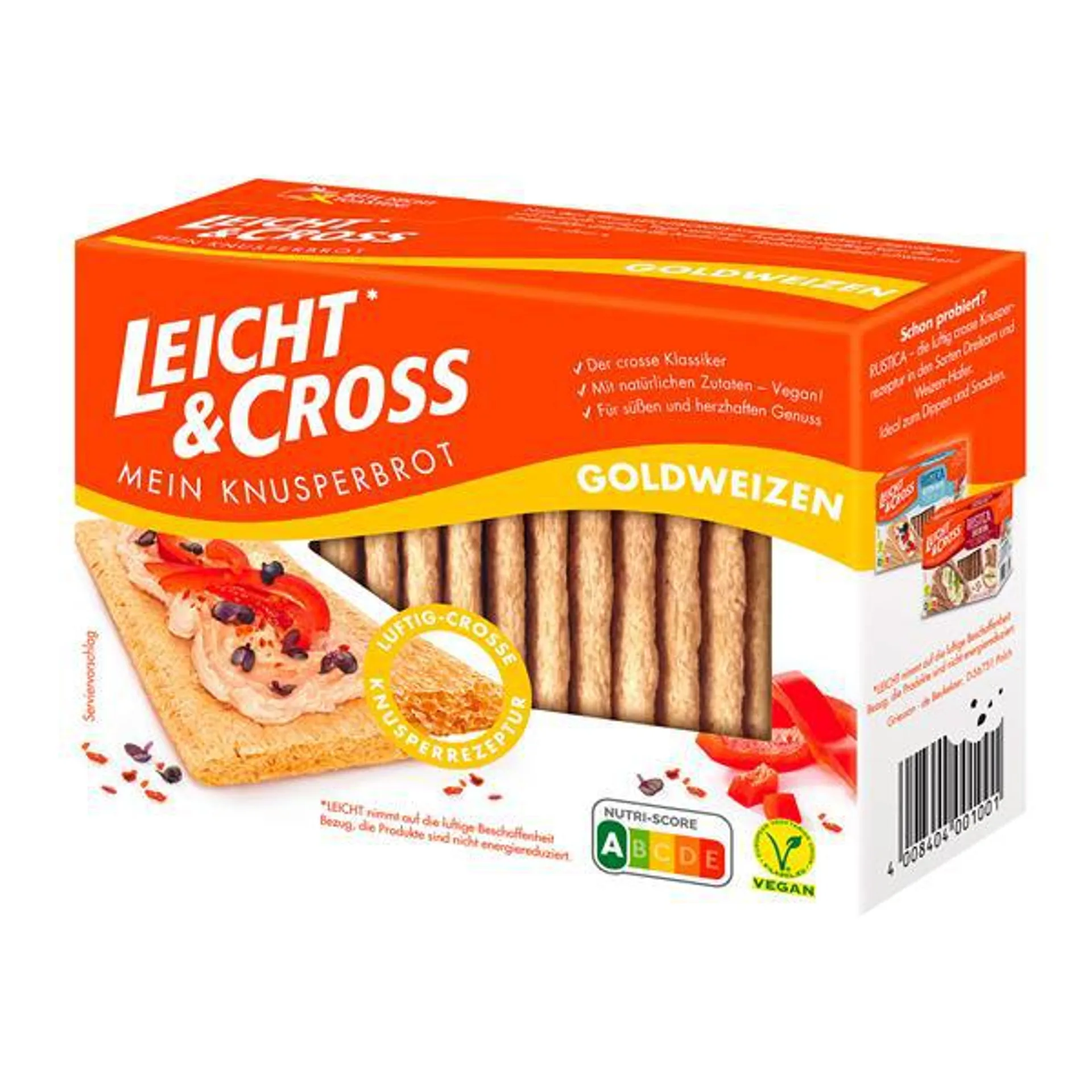 Griesson Leicht & Cross Weizen Knusperbrot