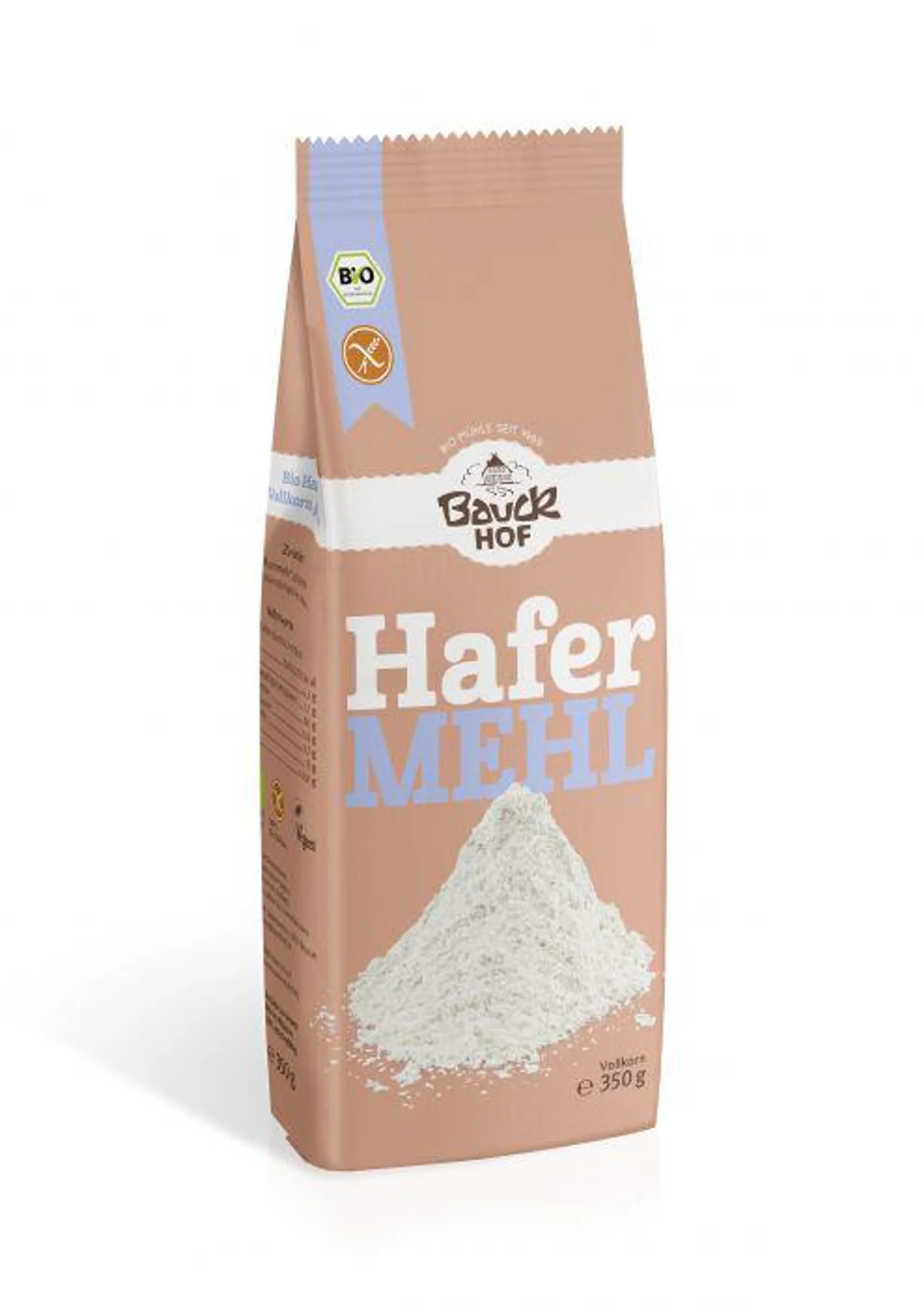 Bauckhof Hafermehl Vollkorn glutenfrei Demeter 350g