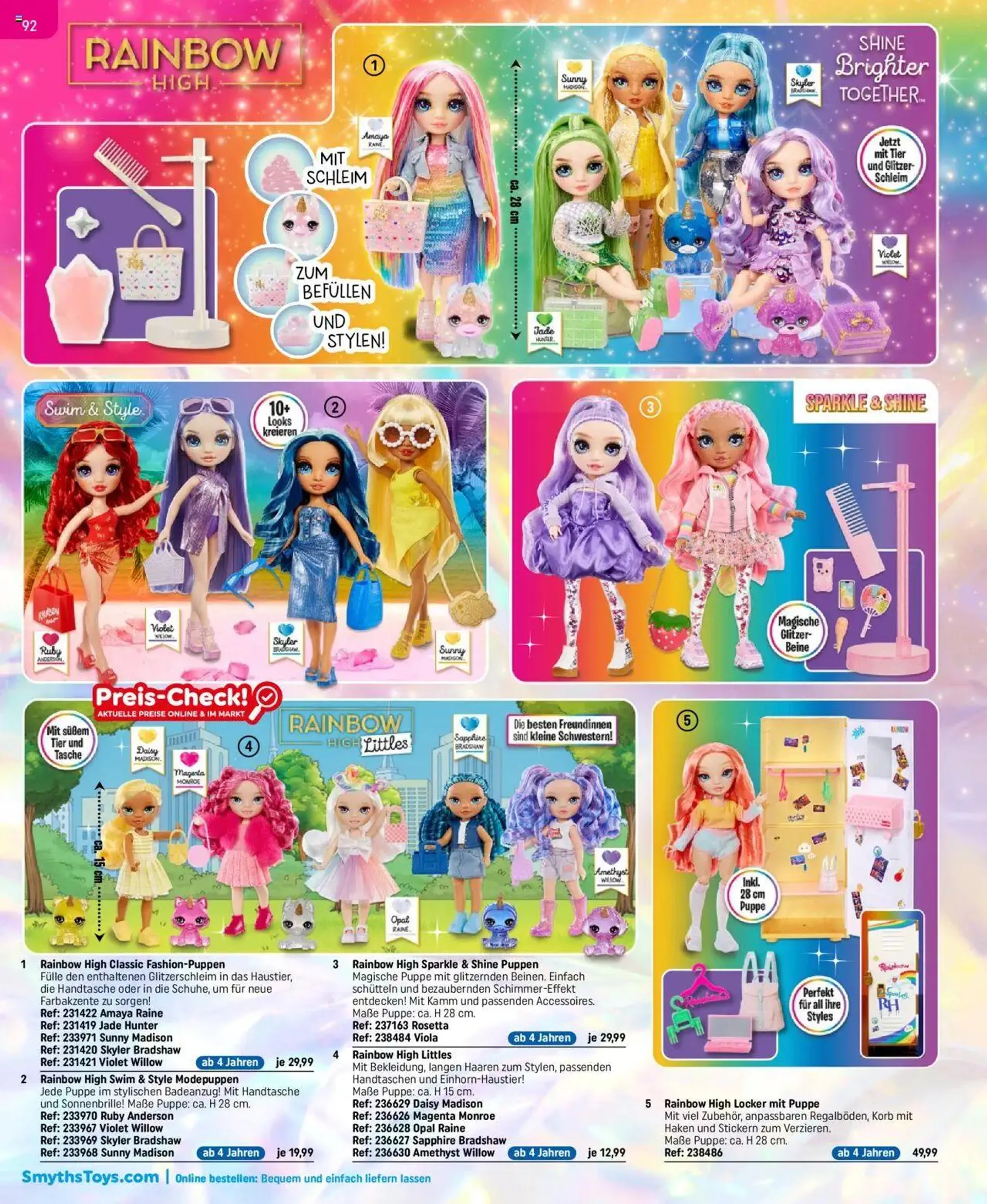 Smyths Toys Angebote von 25. September bis 13. Dezember 2024 - Flugblätt seite  92