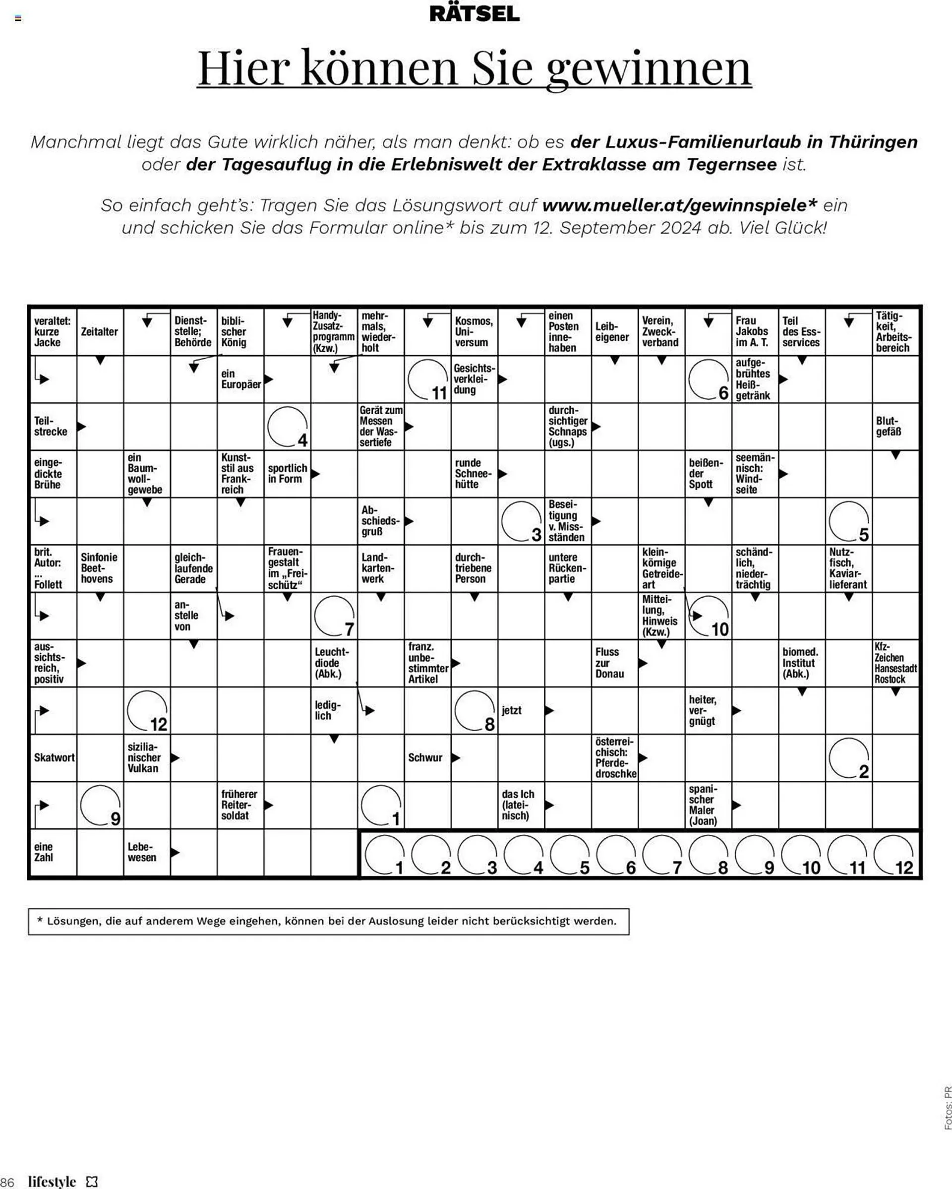 Müller Flugblatt von 12. Juli bis 31. August 2024 - Flugblätt seite  86