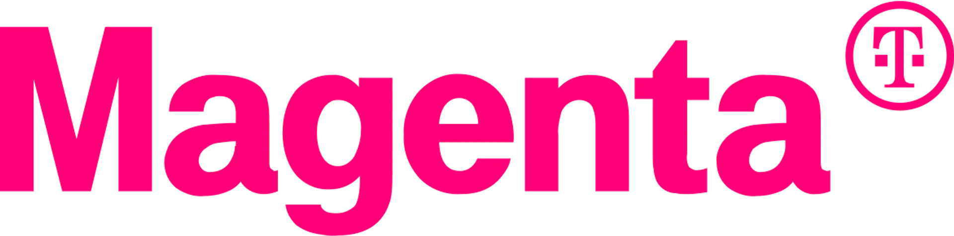 MAGENTA logo die aktuell Flugblatt