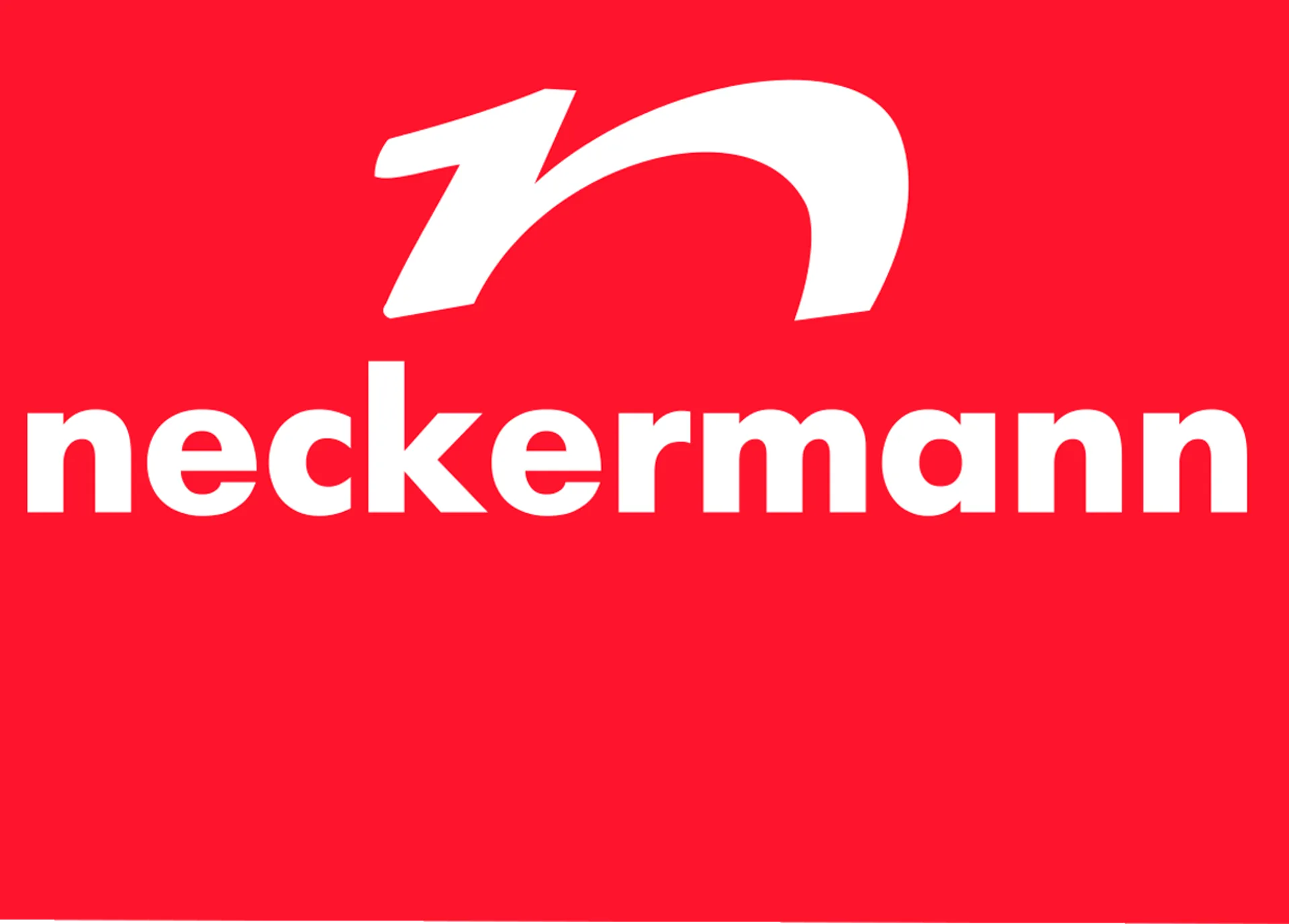 NECKERMANN logo die aktuell Flugblatt