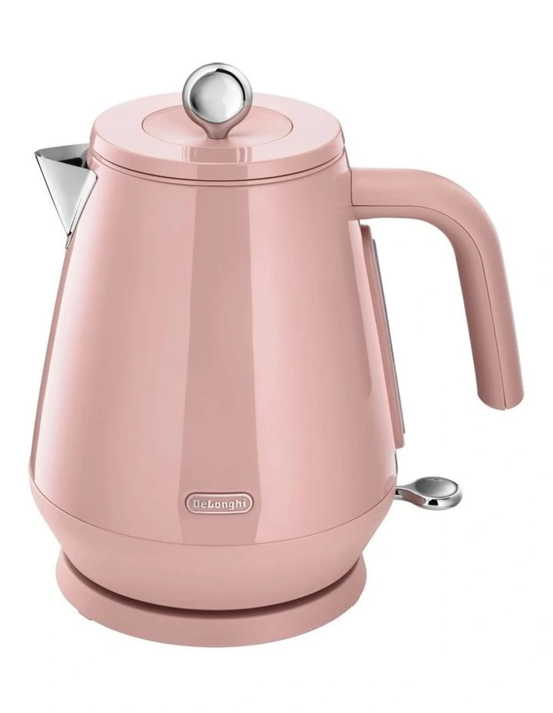 Delonghi Eclettica 1.7L Kettle in Playful Pink