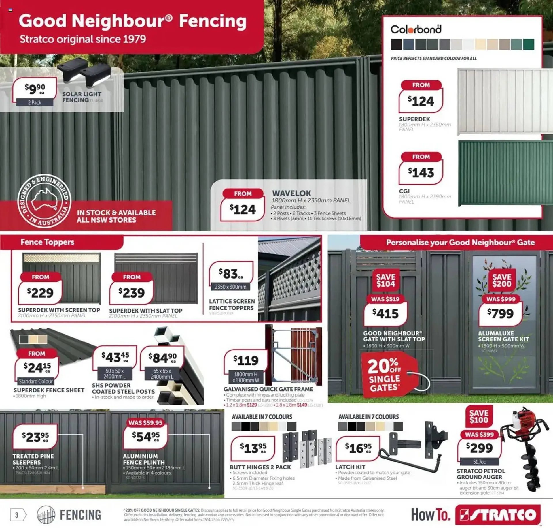 Stratco catalogue - Catalogue valid from 25 April to 22 May 2025 - page 3
