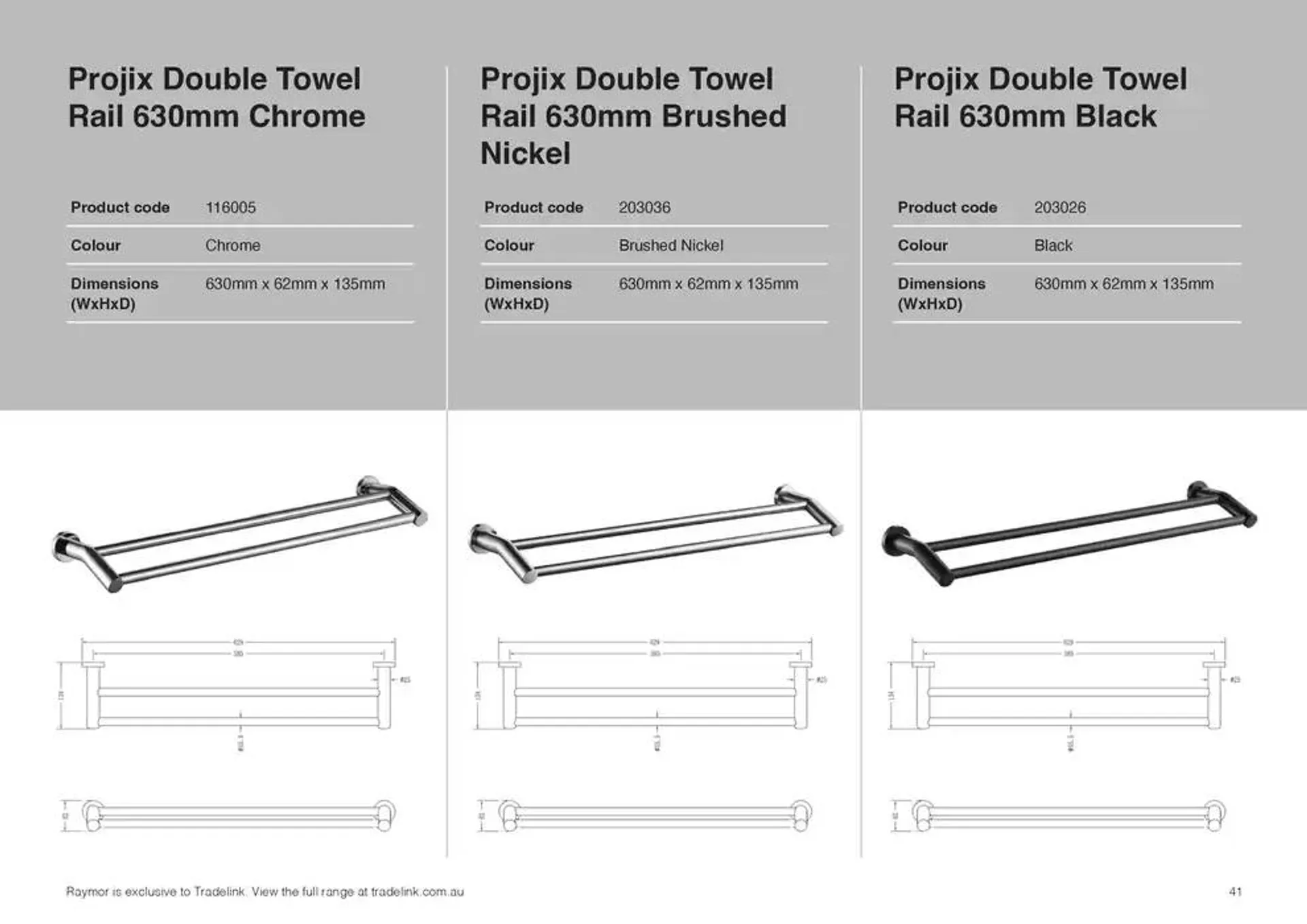 Raymor Brochure Accessories 2025 - Catalogue valid from 24 December to 31 January 2025 - page 41