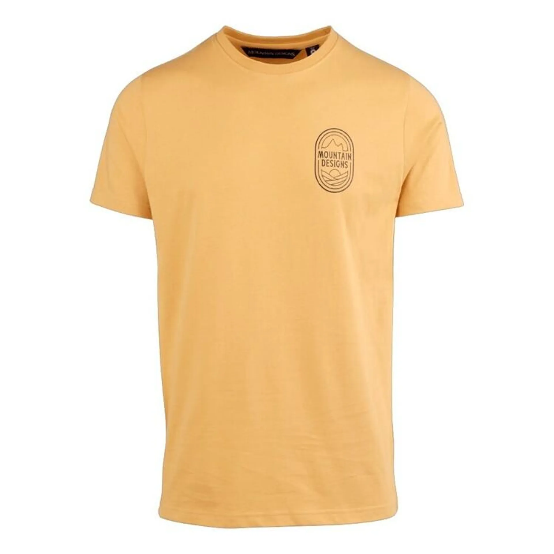 Men's Yellow Heritage Tee Curry