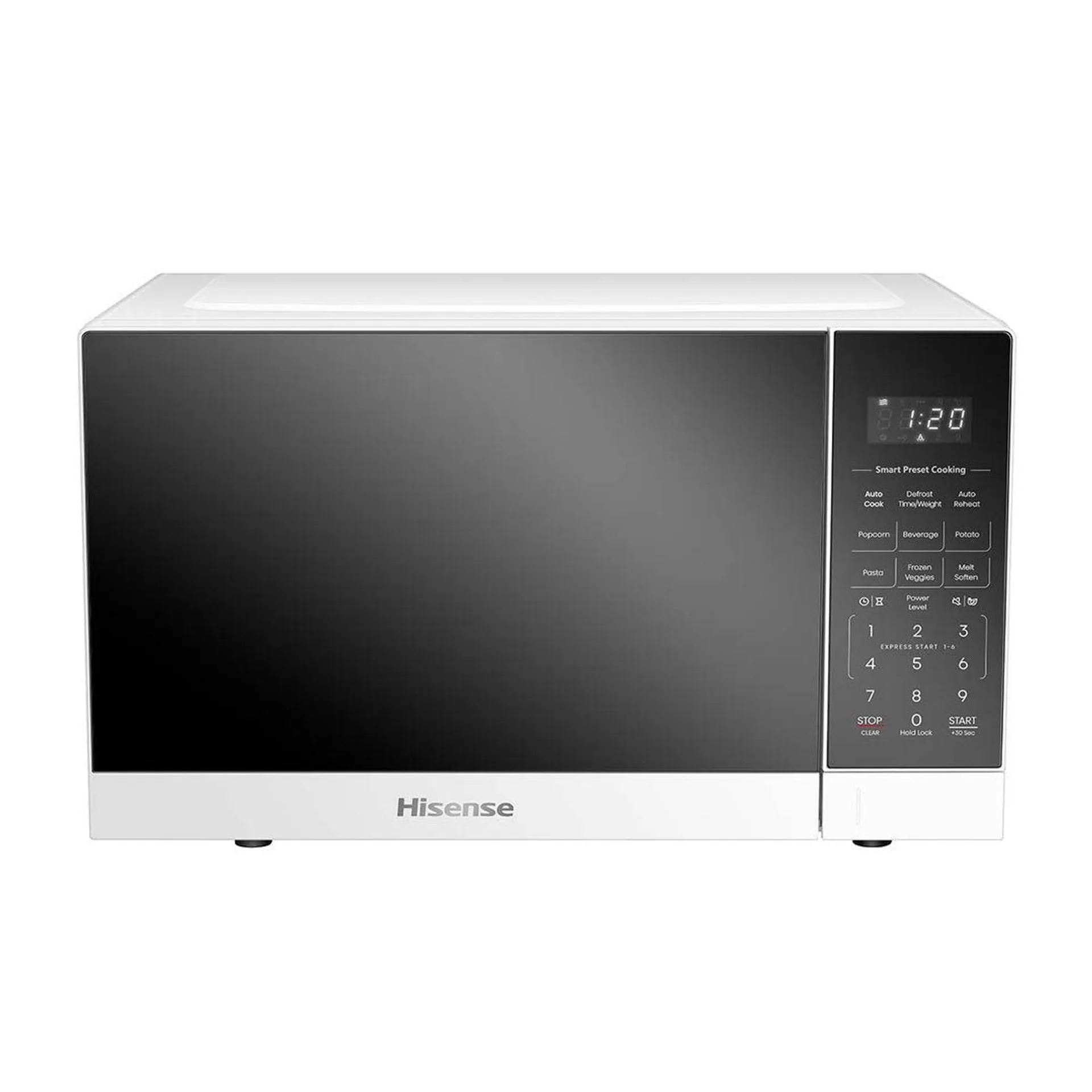 Hisense 25L 900W Countertop Microwave Pearl White HMAS2509WP