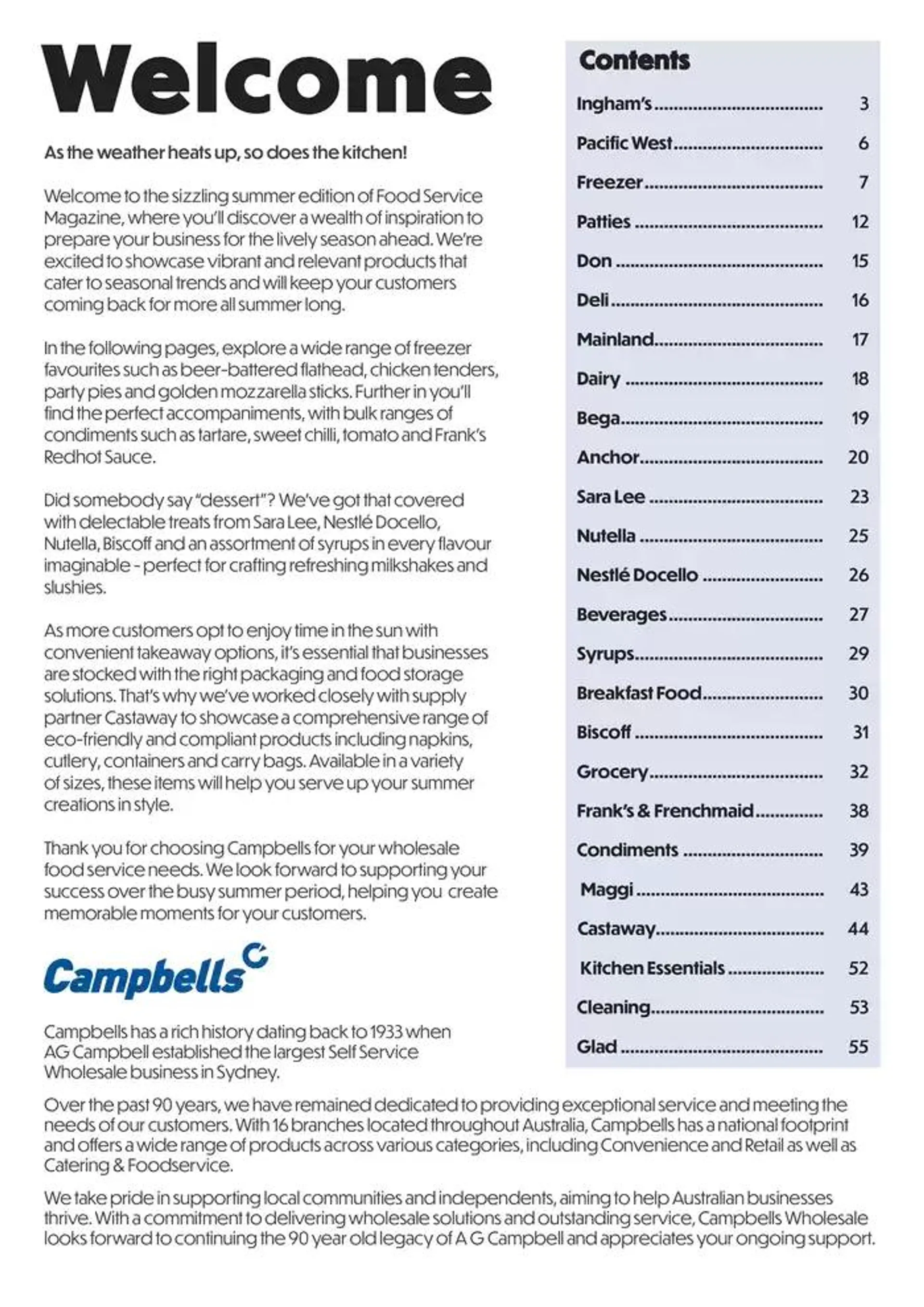 Food Service Magazine - Catalogue valid from 28 October to 26 January 2025 - page 2