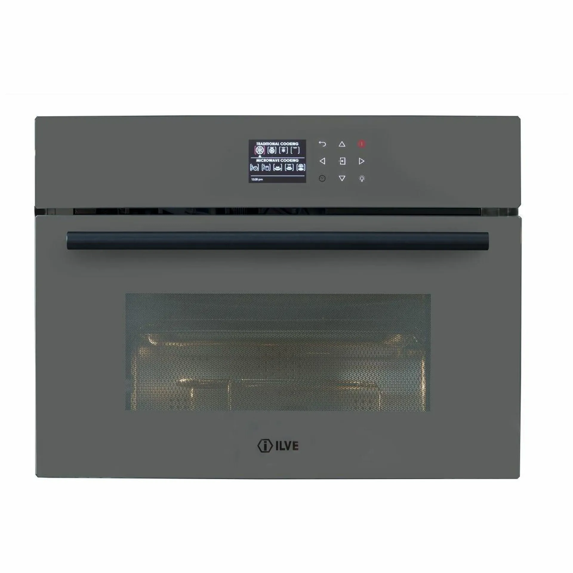 ILVE 60cm Grigio Lusso Compact Combi-Microwave Oven ILCM45GV