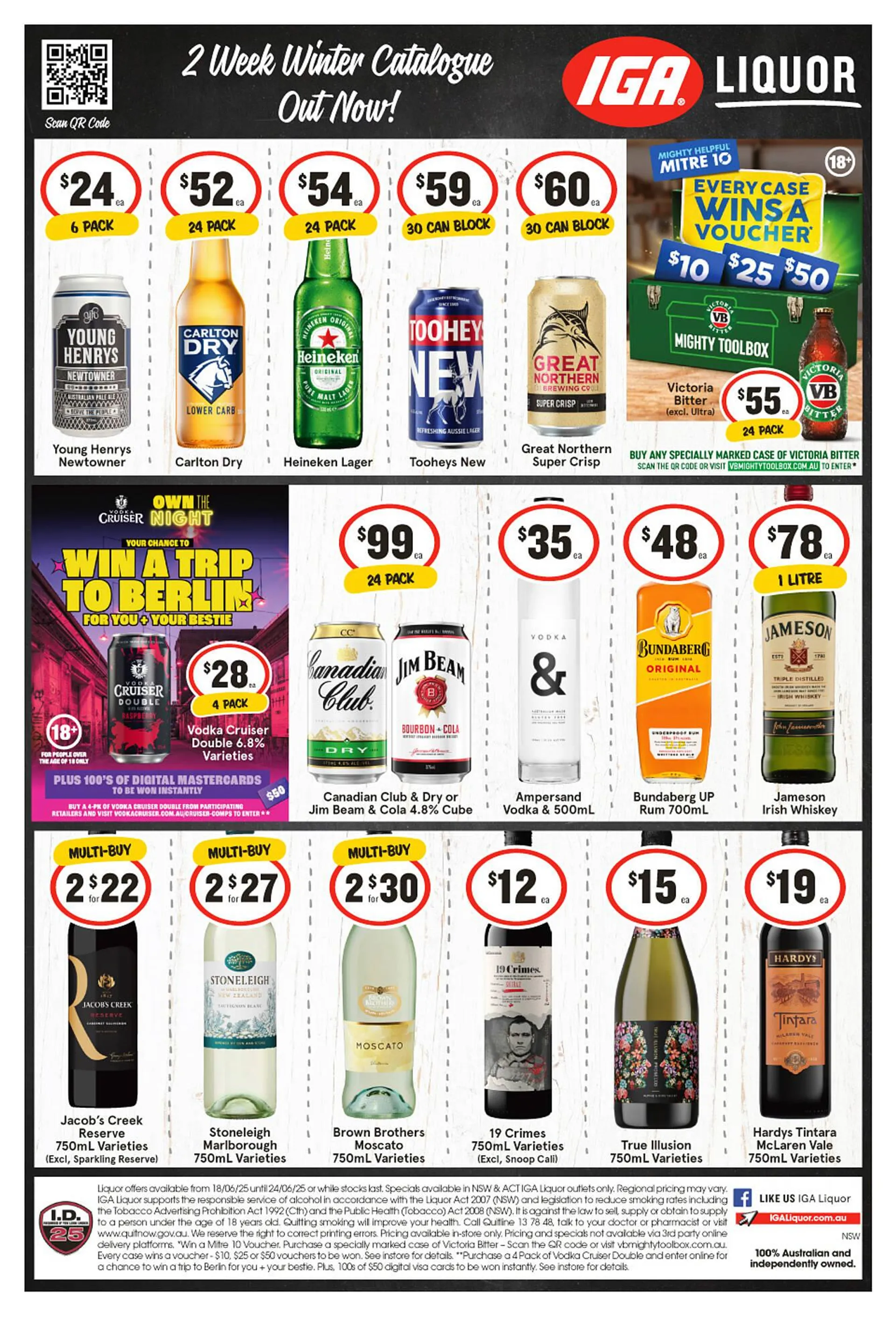 IGA Liquor catalogue - 1
