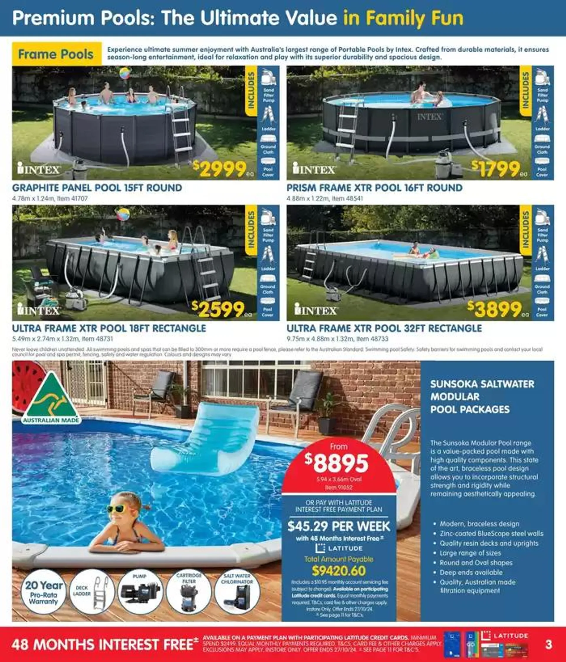 Summer Starts Here - Catalogue valid from 15 October to 27 October 2024 - page 3