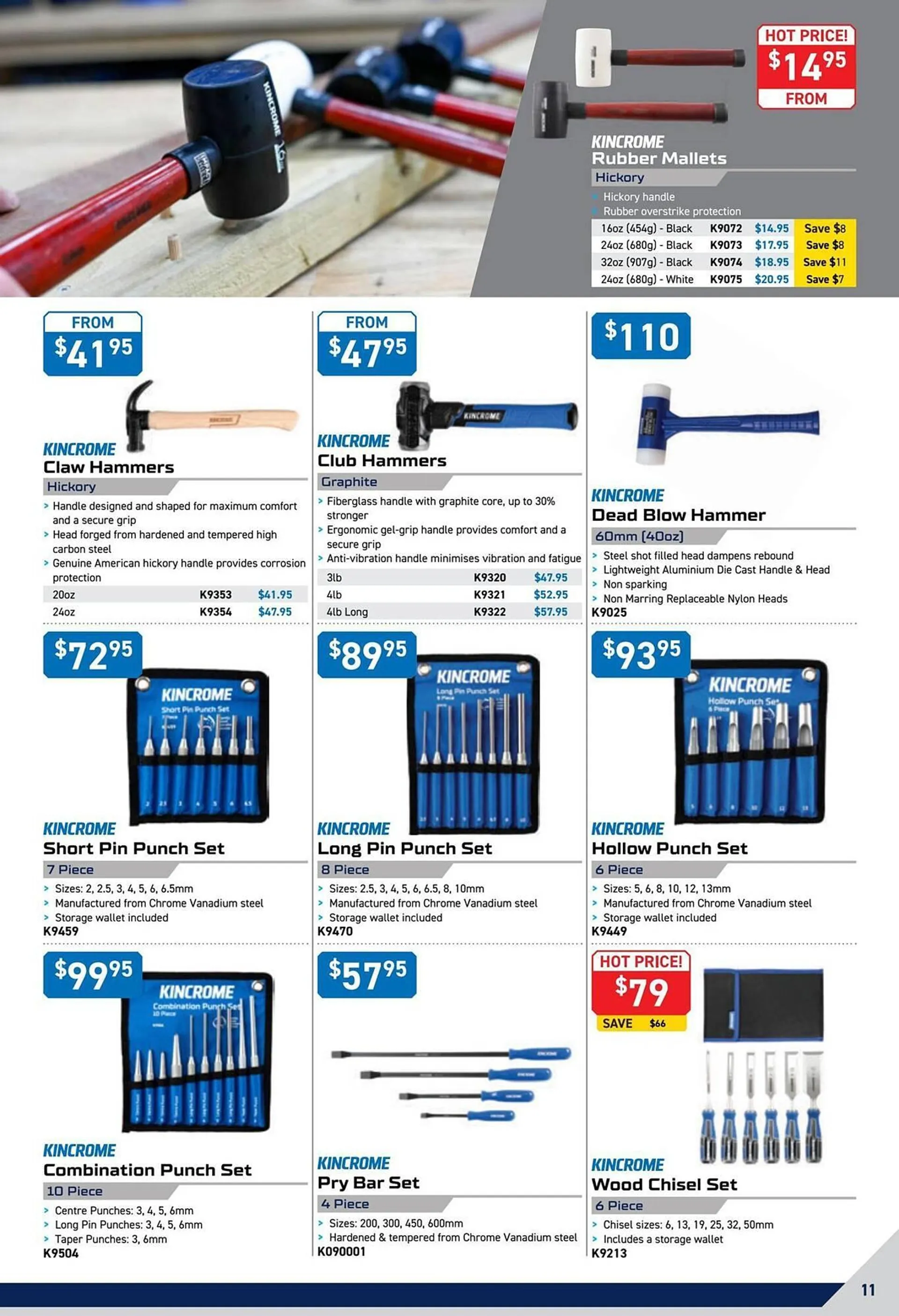 Kincrome catalogue - Catalogue valid from 14 April to 30 May 2025 - page 11
