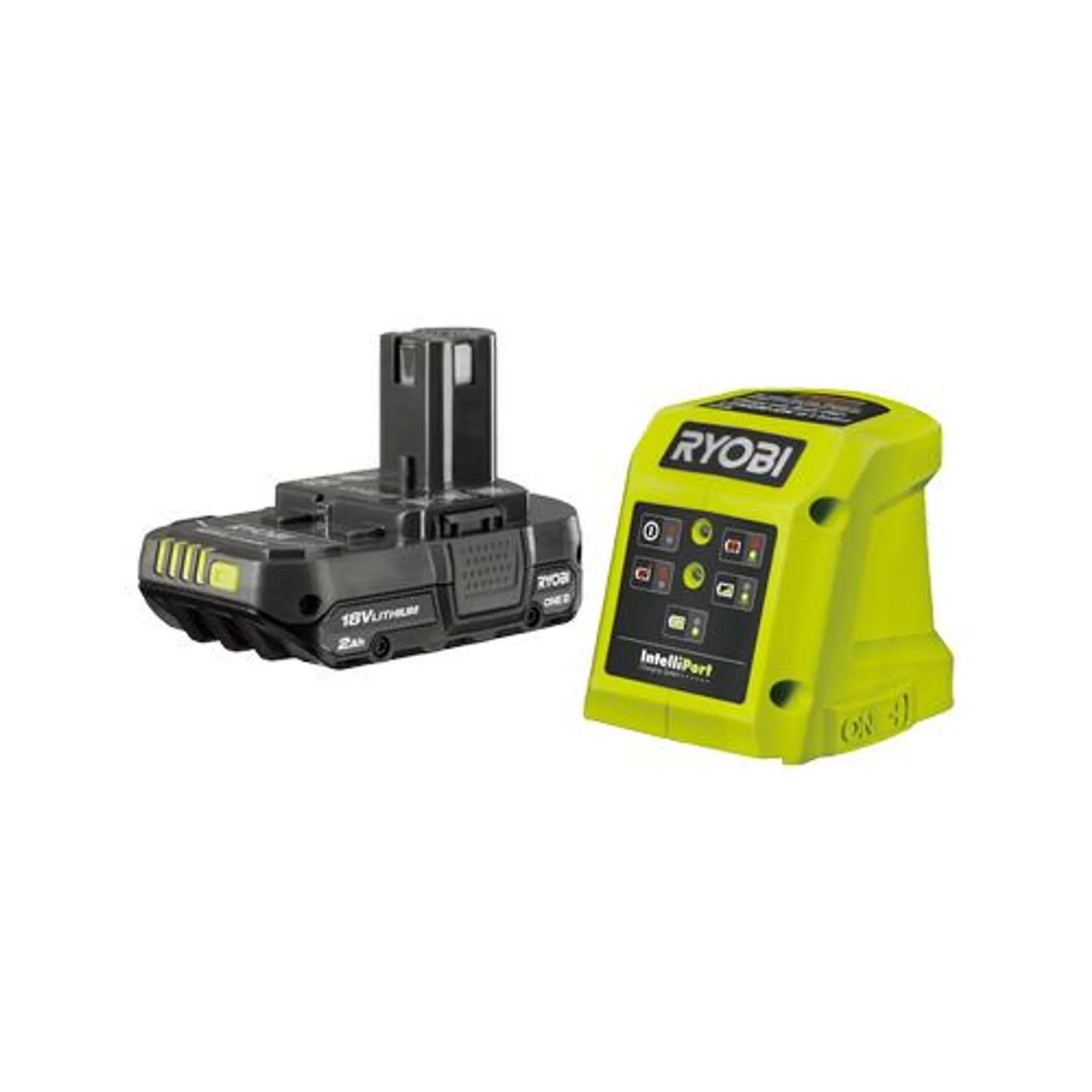 Ryobi 18V ONE+ 2.0Ah Battery and Charger Kit