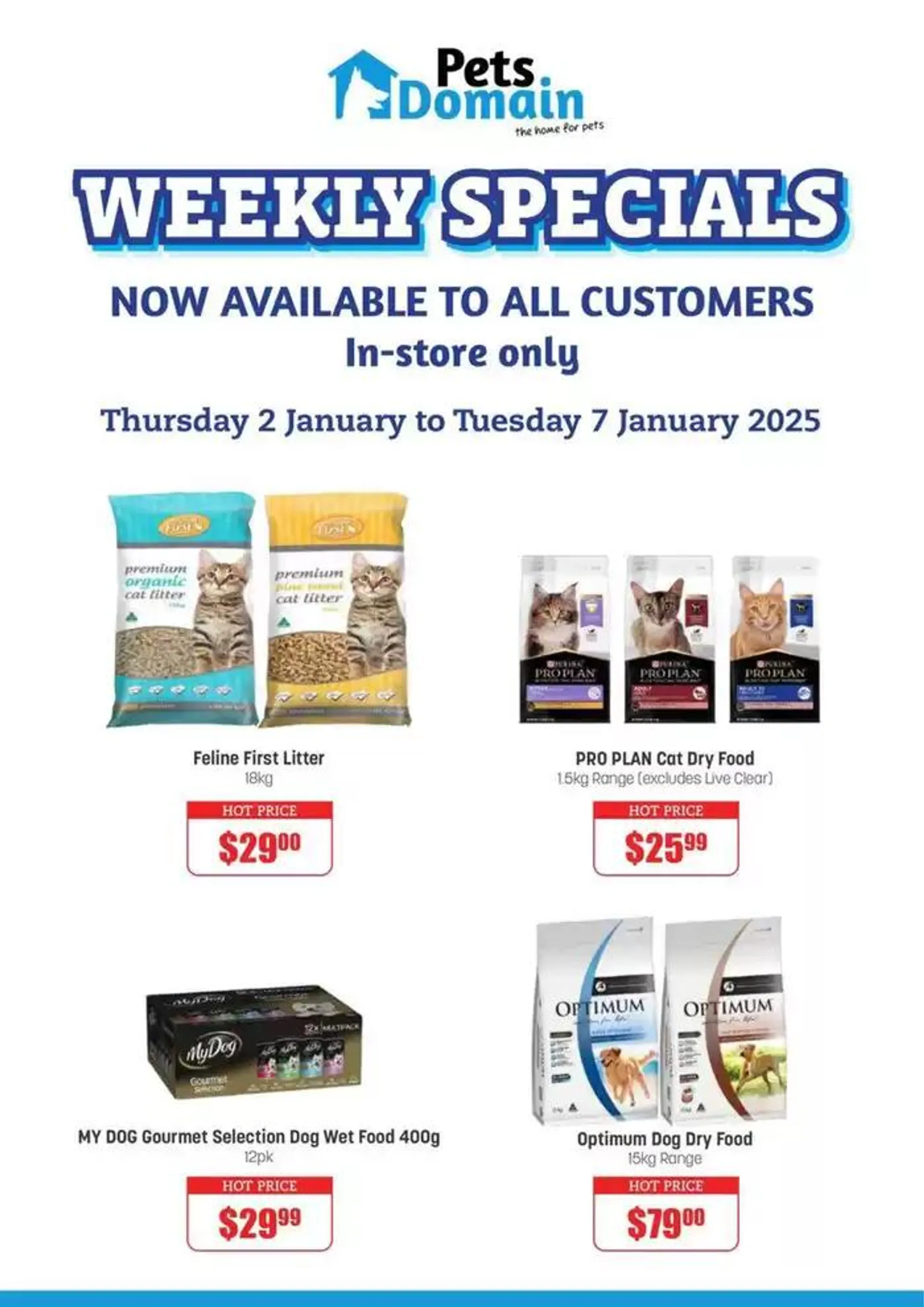 Weekly Specials - 1