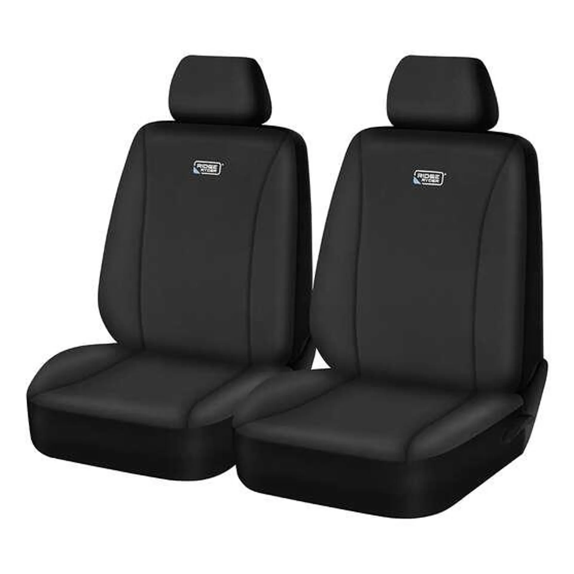 Ridge Ryder Neoprene Seat Covers Black Adjustable Headrests Airbag Compatible 30SAB