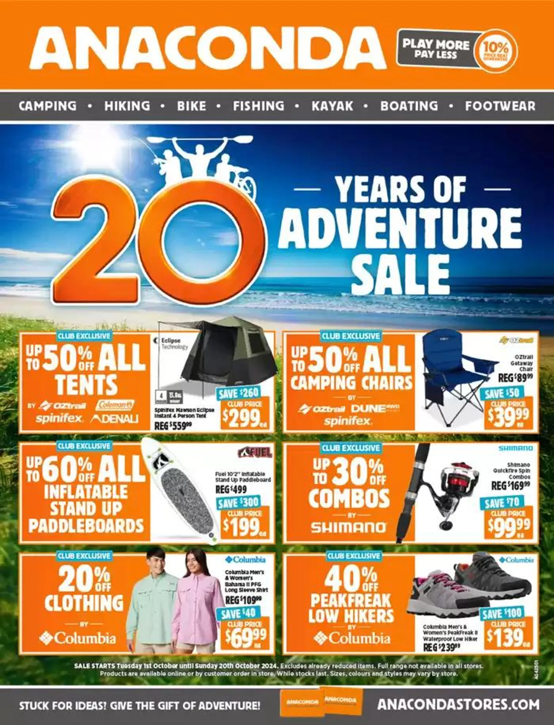 Years Of Adventure Sale - 1