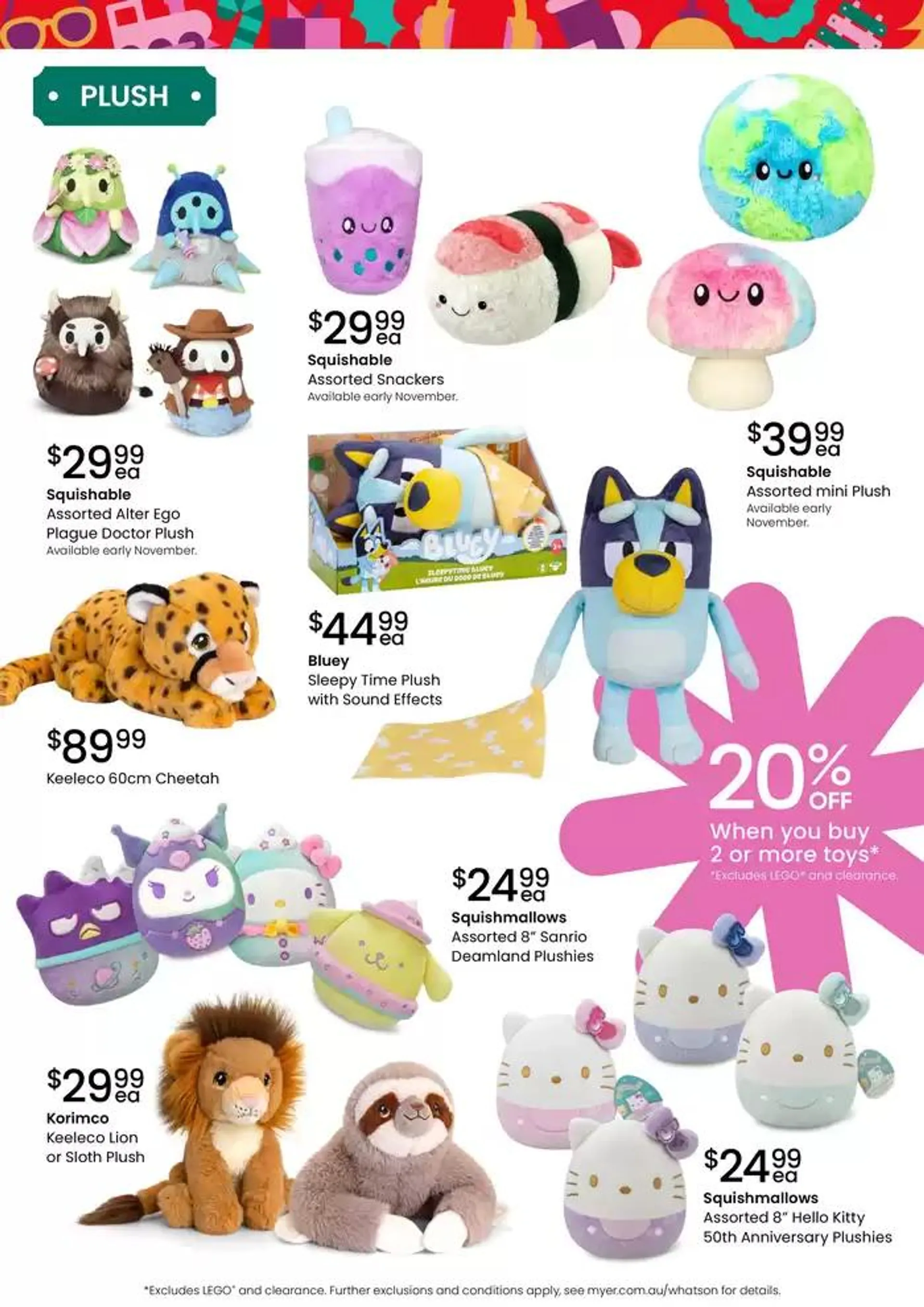 Myer Toys Christmas #1 - Catalogue valid from 28 October to 17 November 2024 - page 18