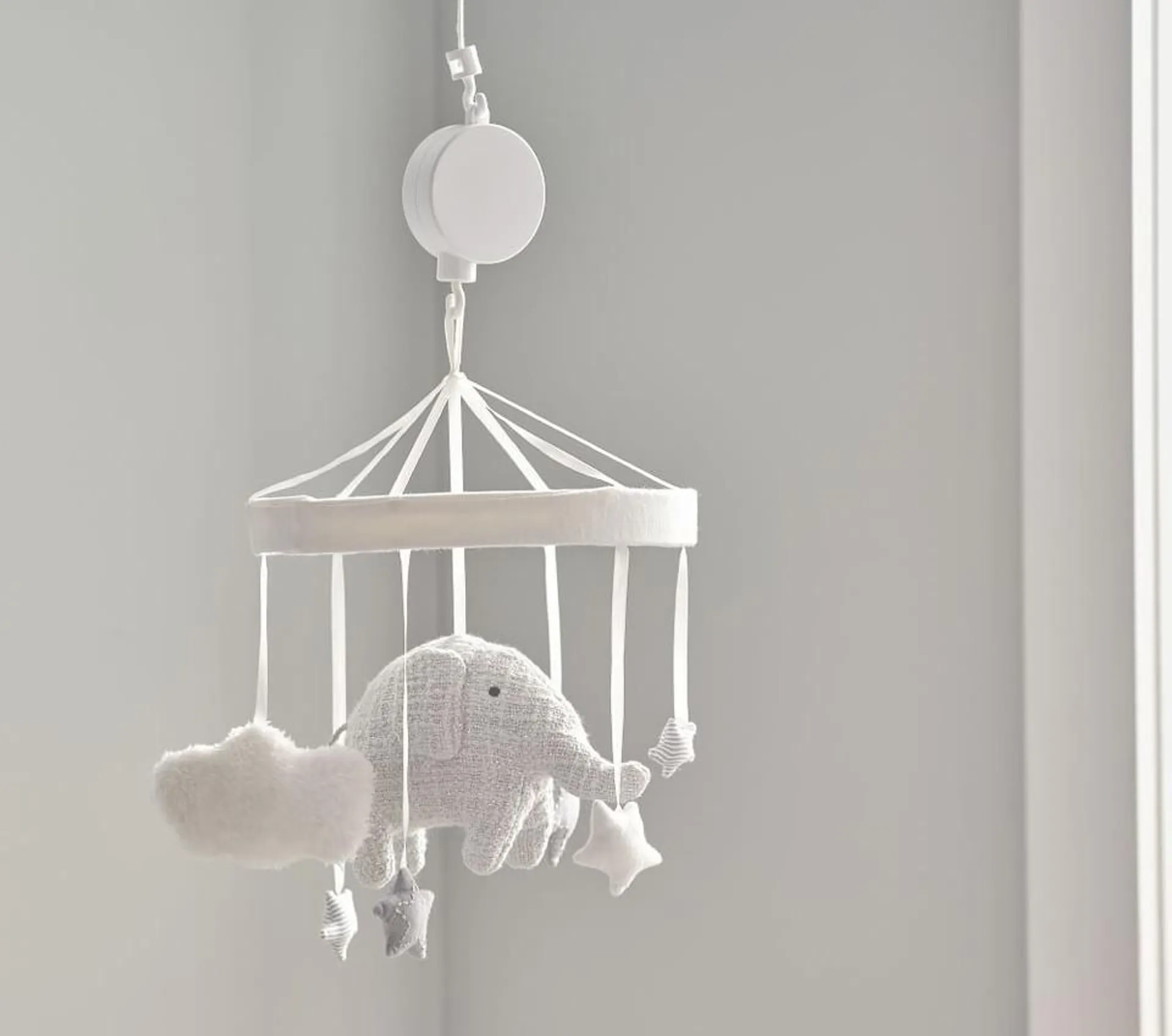 Taylor Elephant Musical Cot Mobile