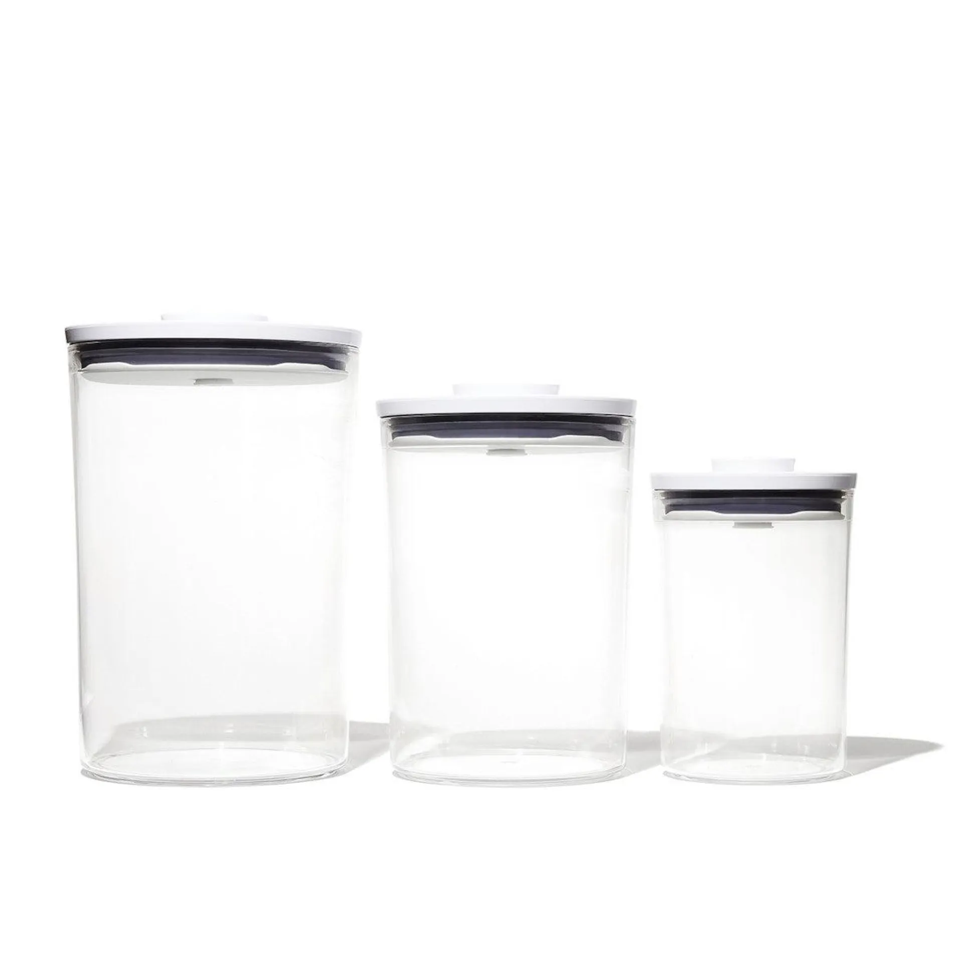 OXO Pop 2.0 Round Canister Set 3 Piece