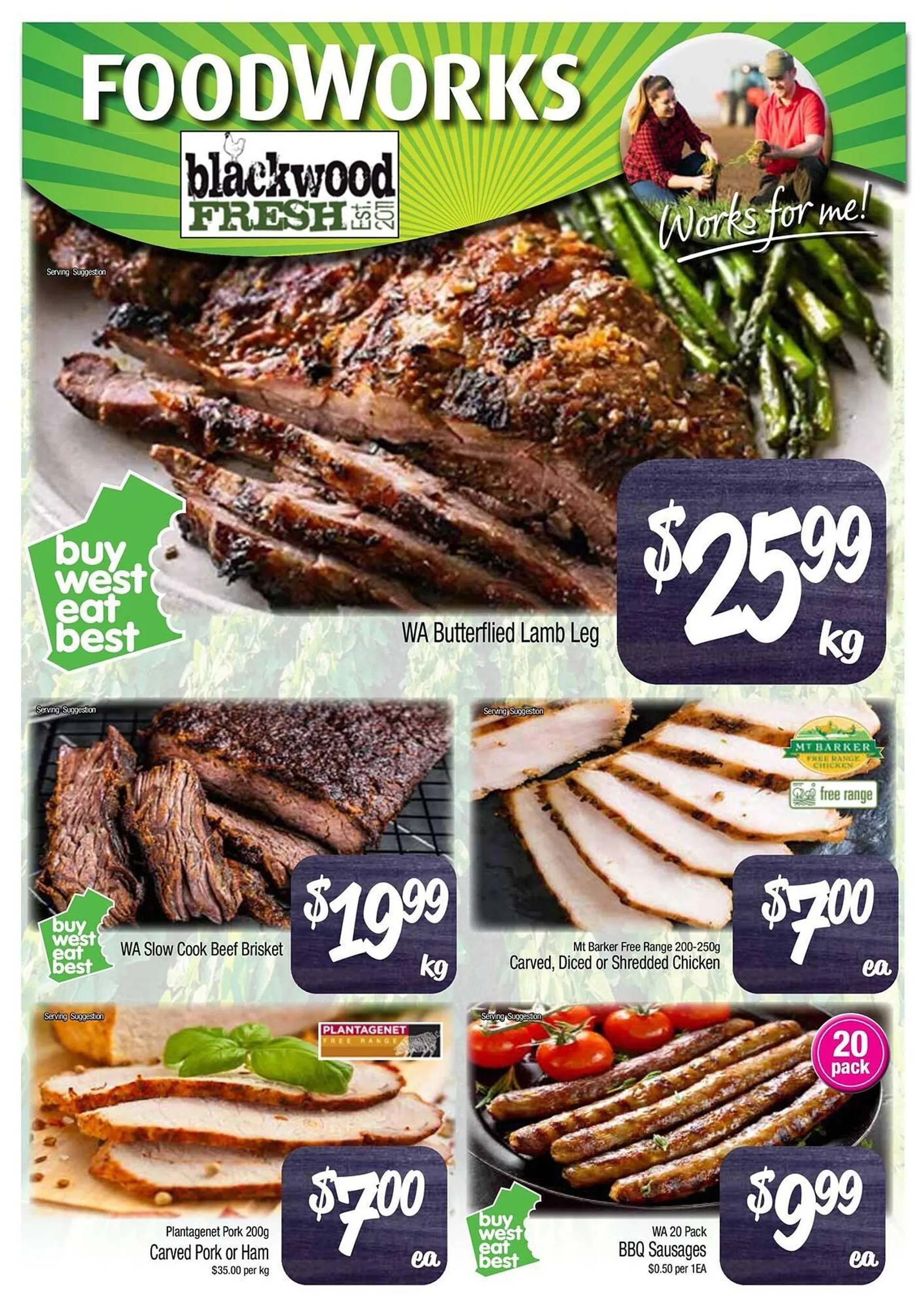 Foodworks catalogue - Catalogue valid from 6 August to 12 August 2025 - page 1