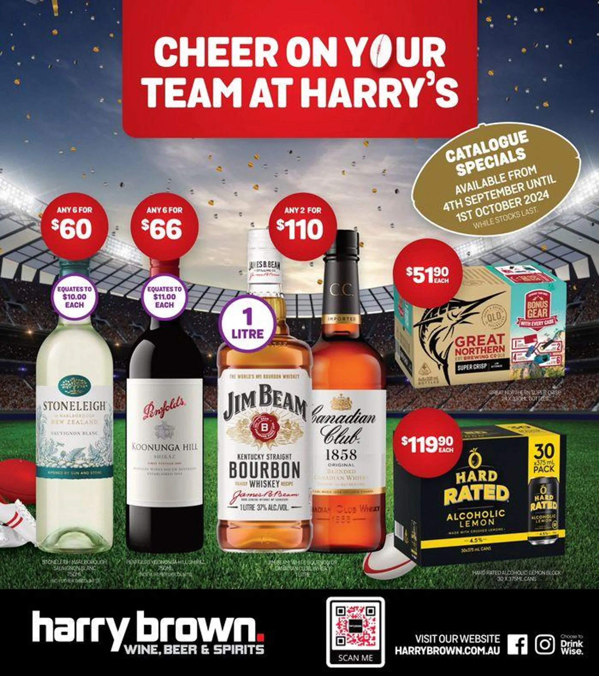 Cheer On Your Team At Harrys - 1