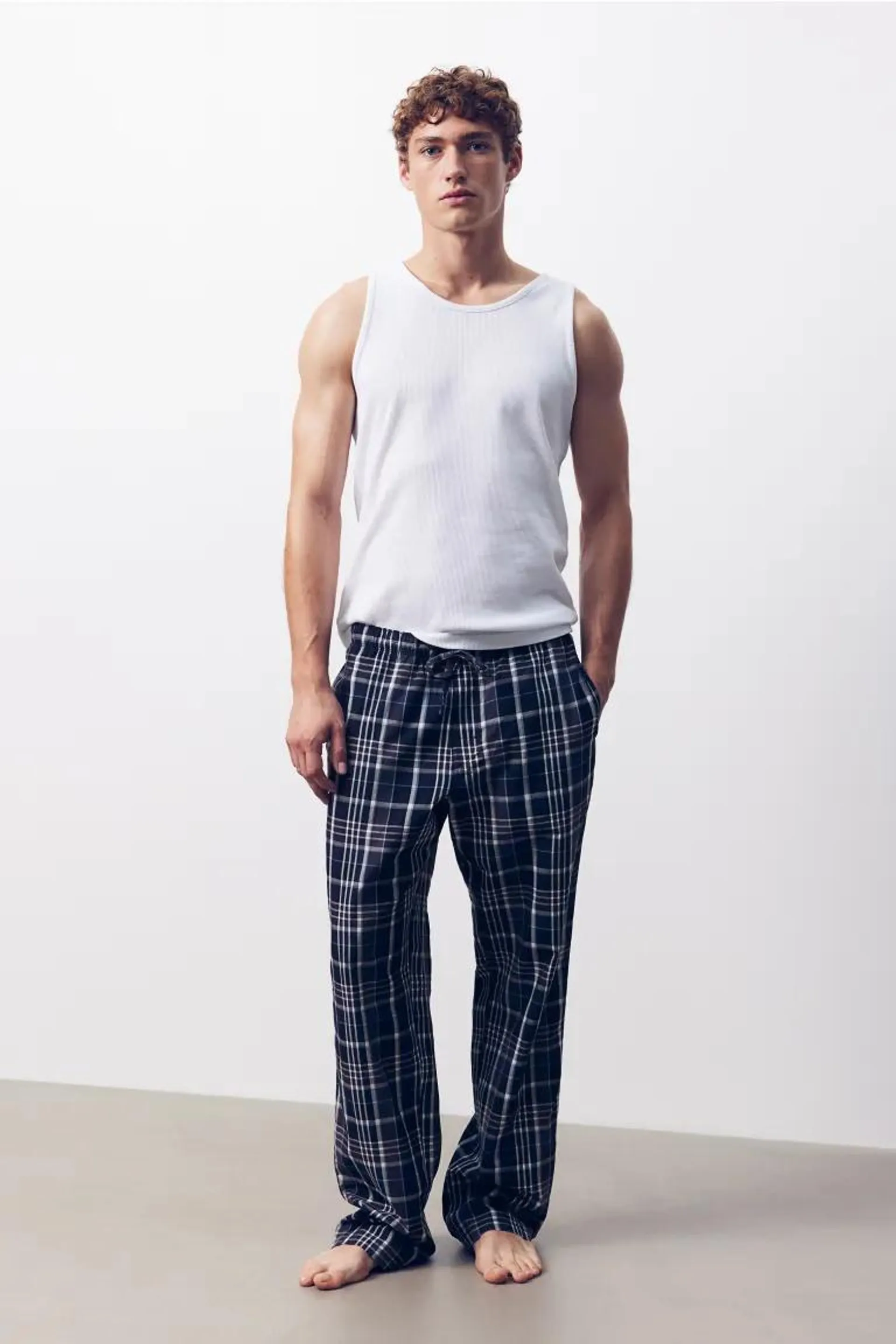 Relaxed Fit Pyjama Pants