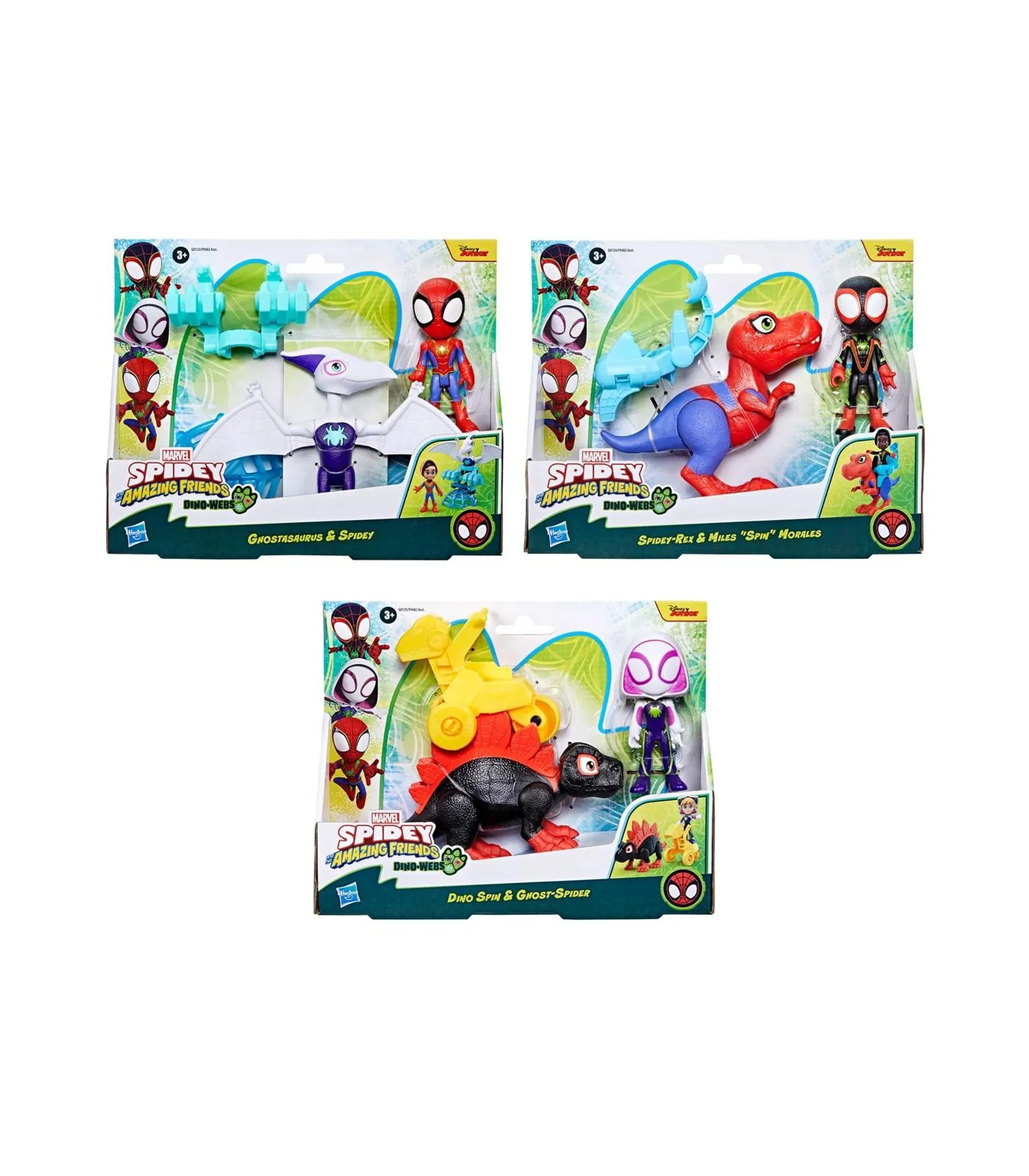 Spidey and His Amazing Friends Dino Webs Hero Pack - Assorted*