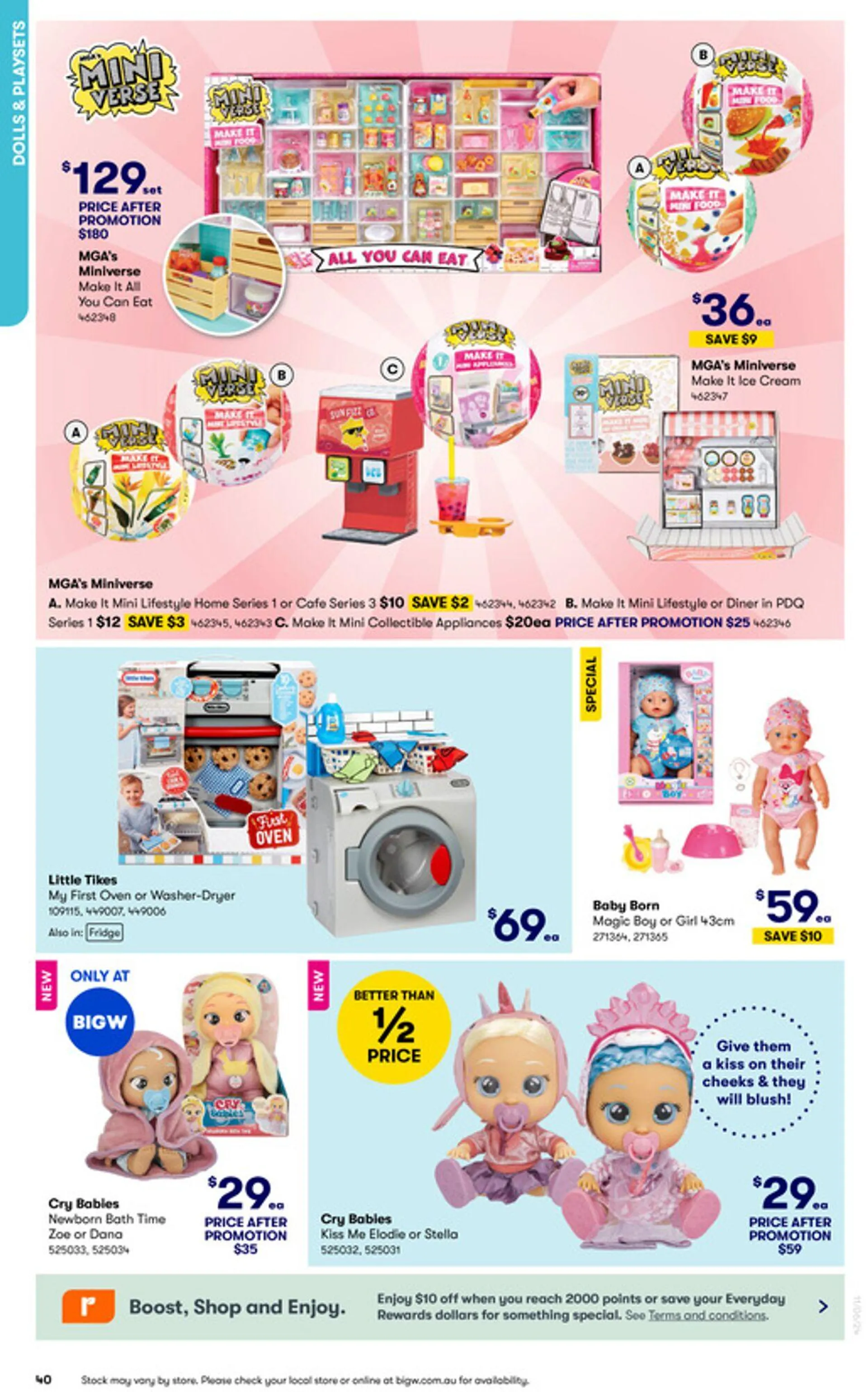 BIG W Current catalogue - 40