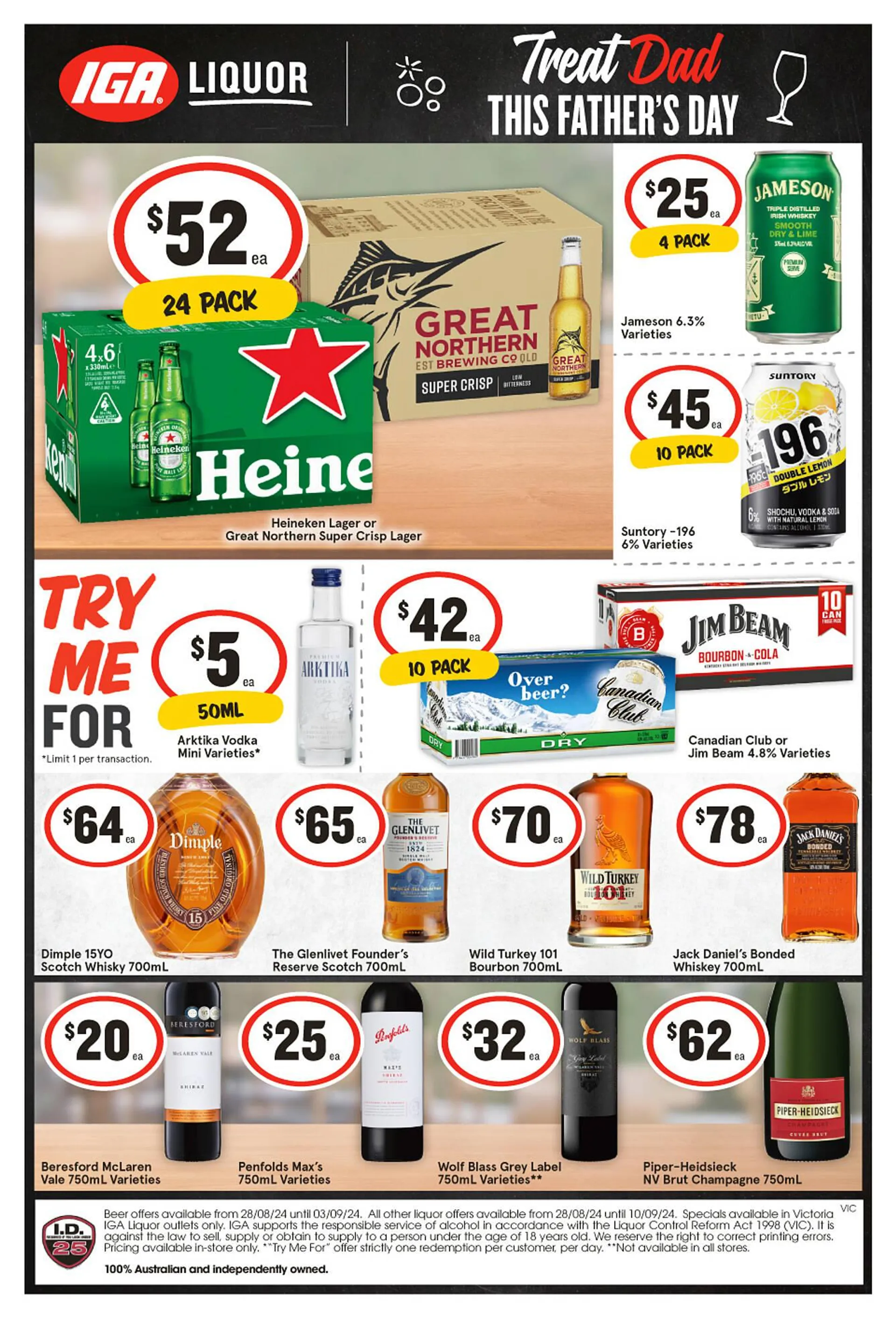 IGA Liquor catalogue - 1