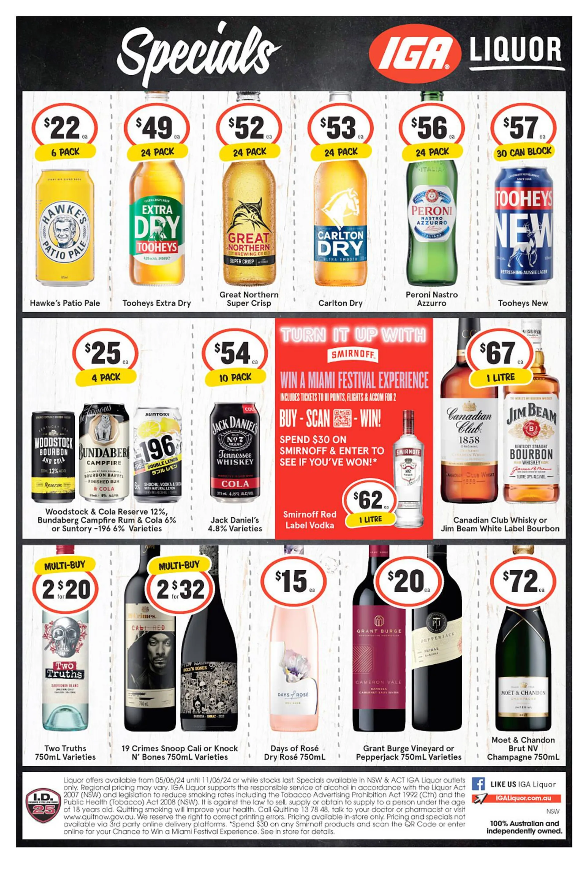 IGA Liquor catalogue - 1
