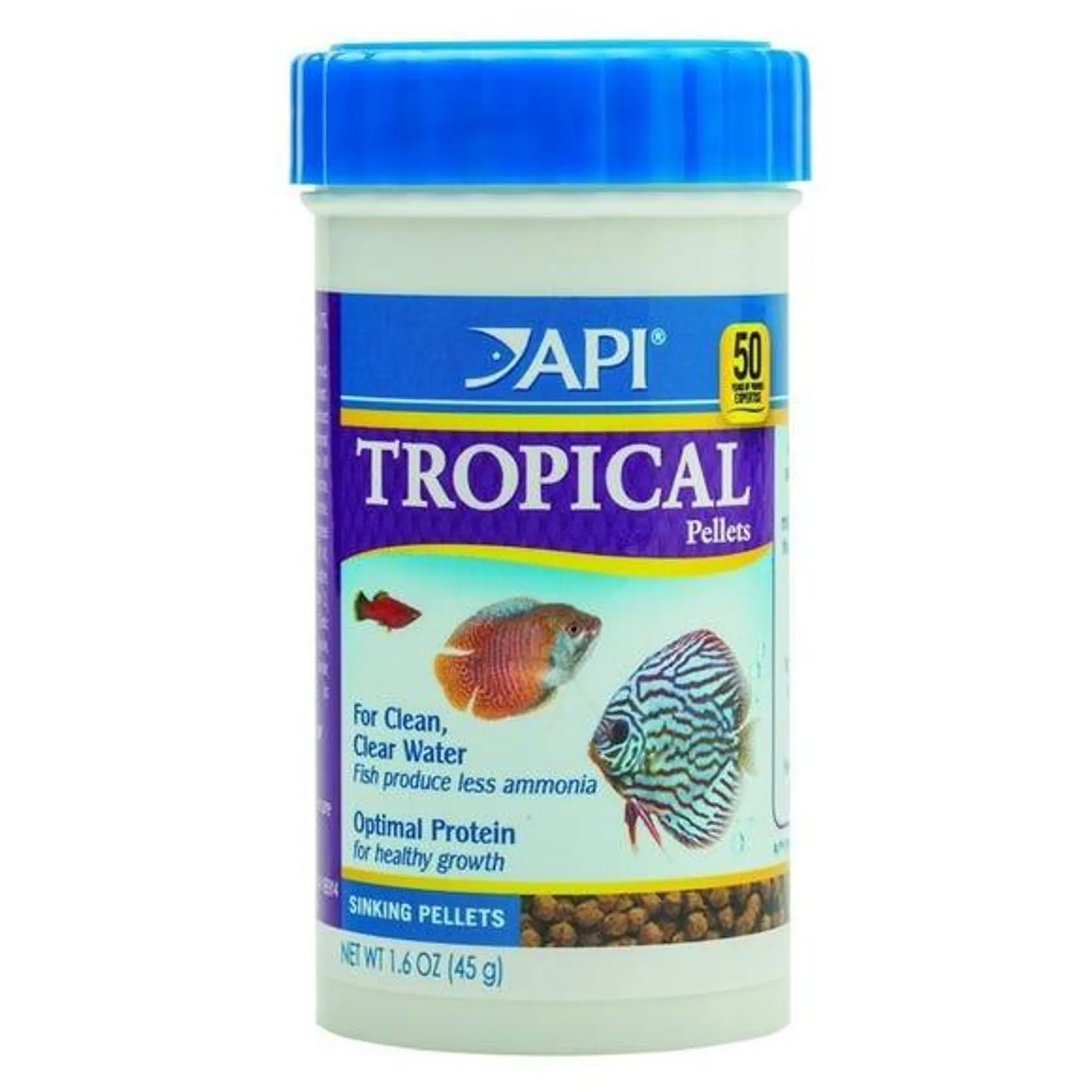 API Tropical Pellet Food 45g