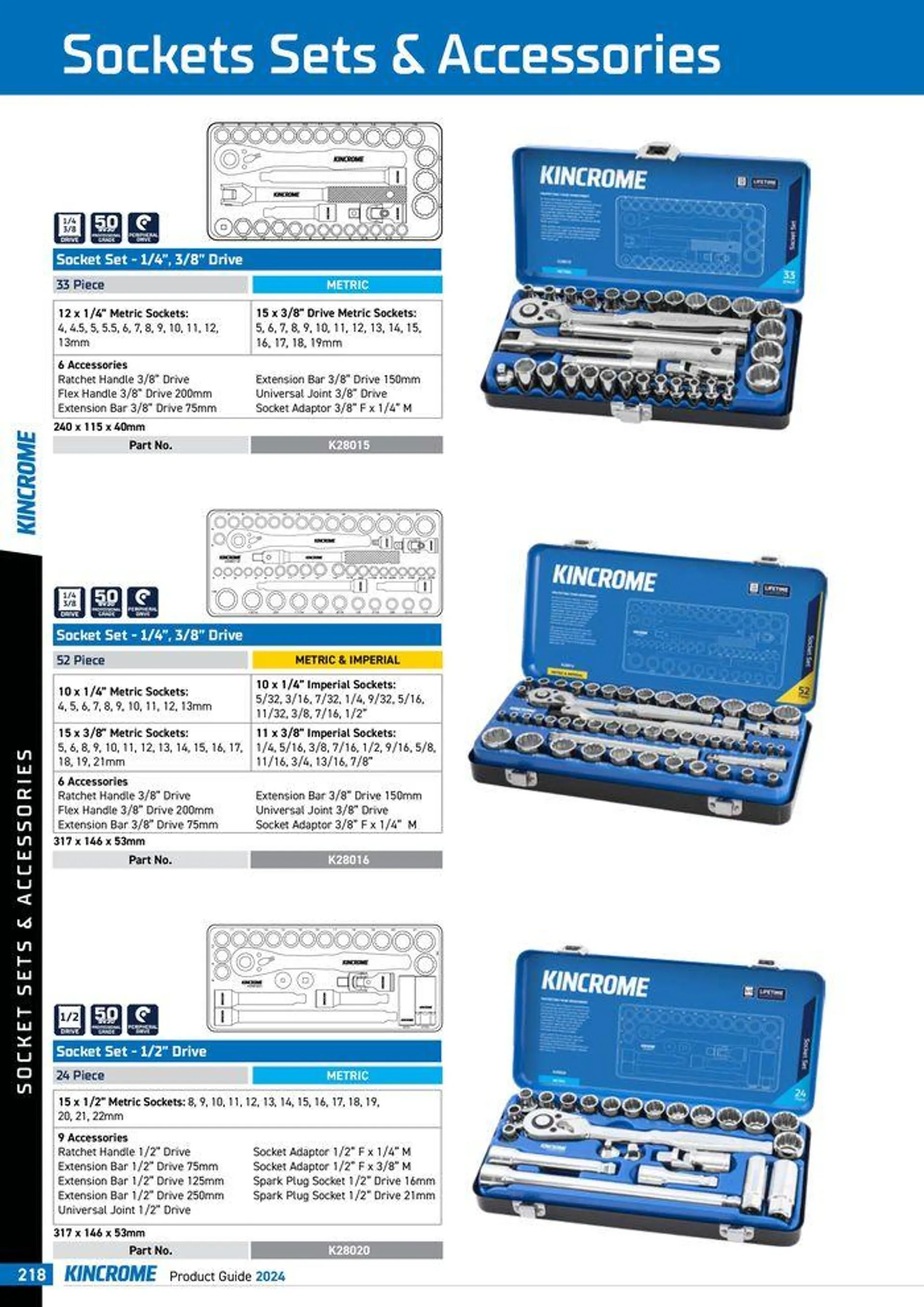 Product Guide 2024 - Catalogue valid from 25 March to 31 December 2024 - page 220