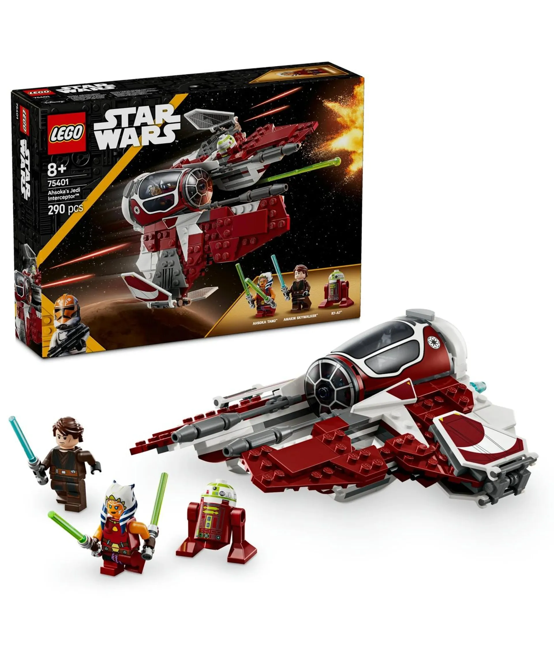 LEGO® Star Wars Ahsoka's Jedi Interceptor 75401