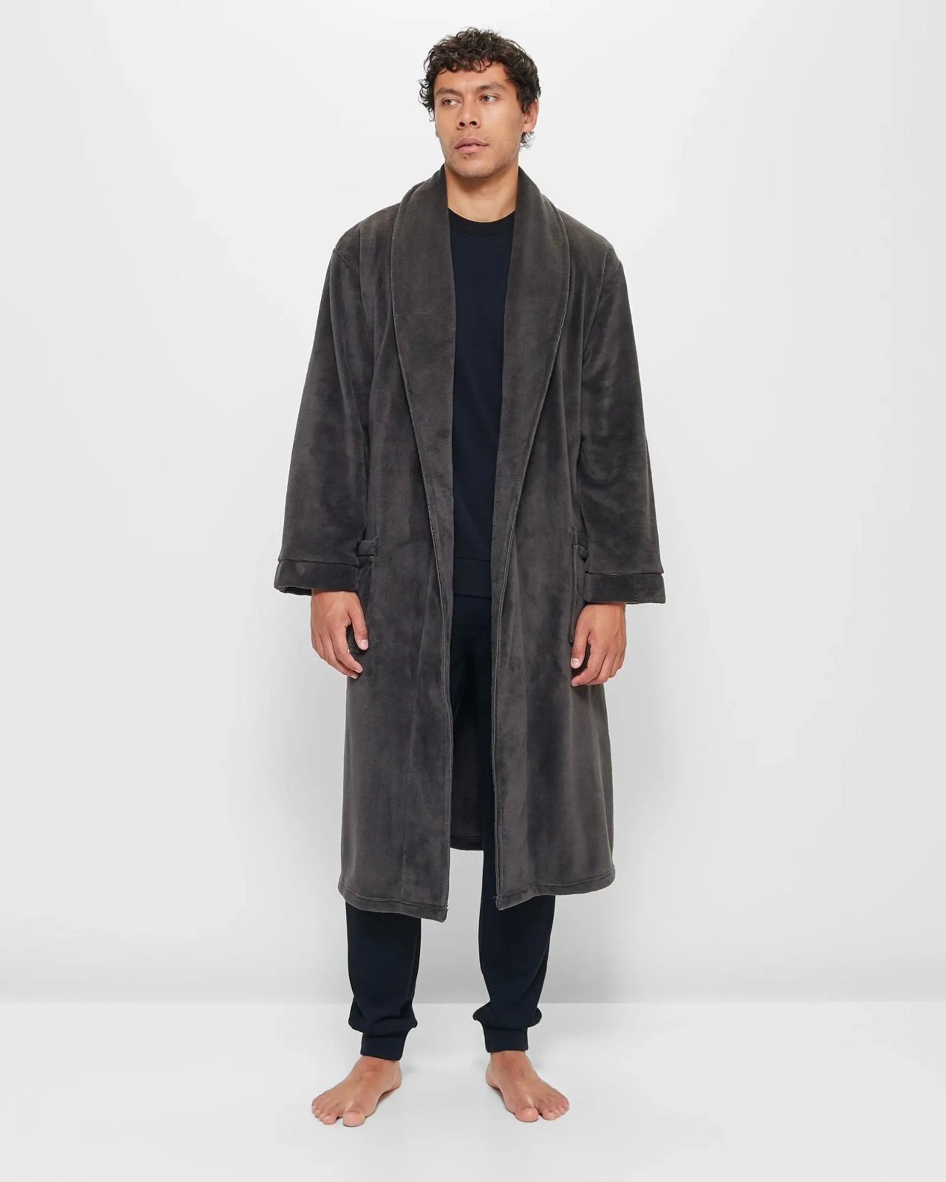 Fleece Dressing Gown