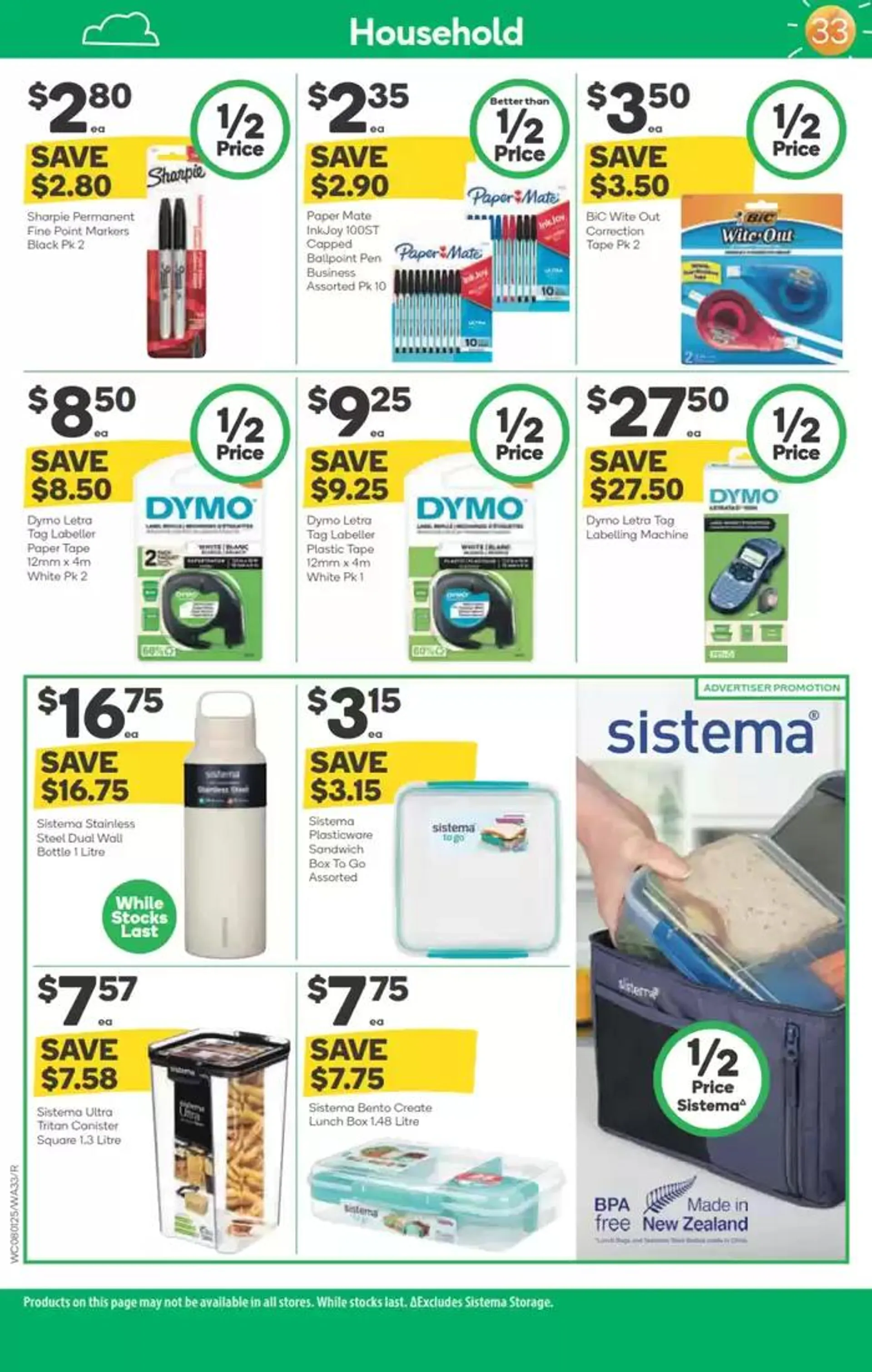 Weekly Specials - 08/01 - Catalogue valid from 8 January to 14 January 2025 - page 33