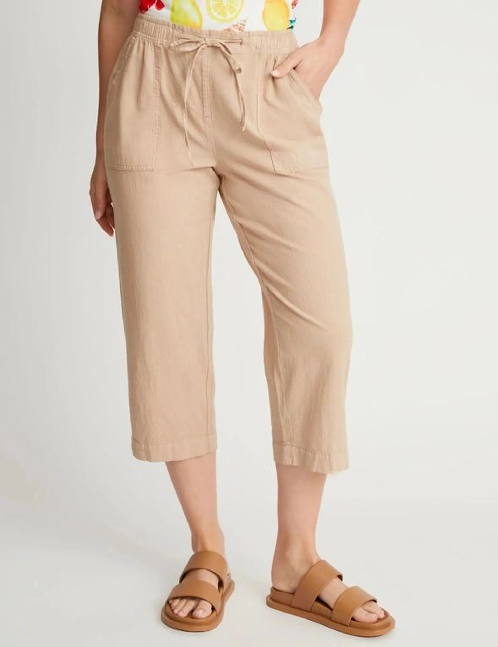 Millers Crop Cotton Washer Pant