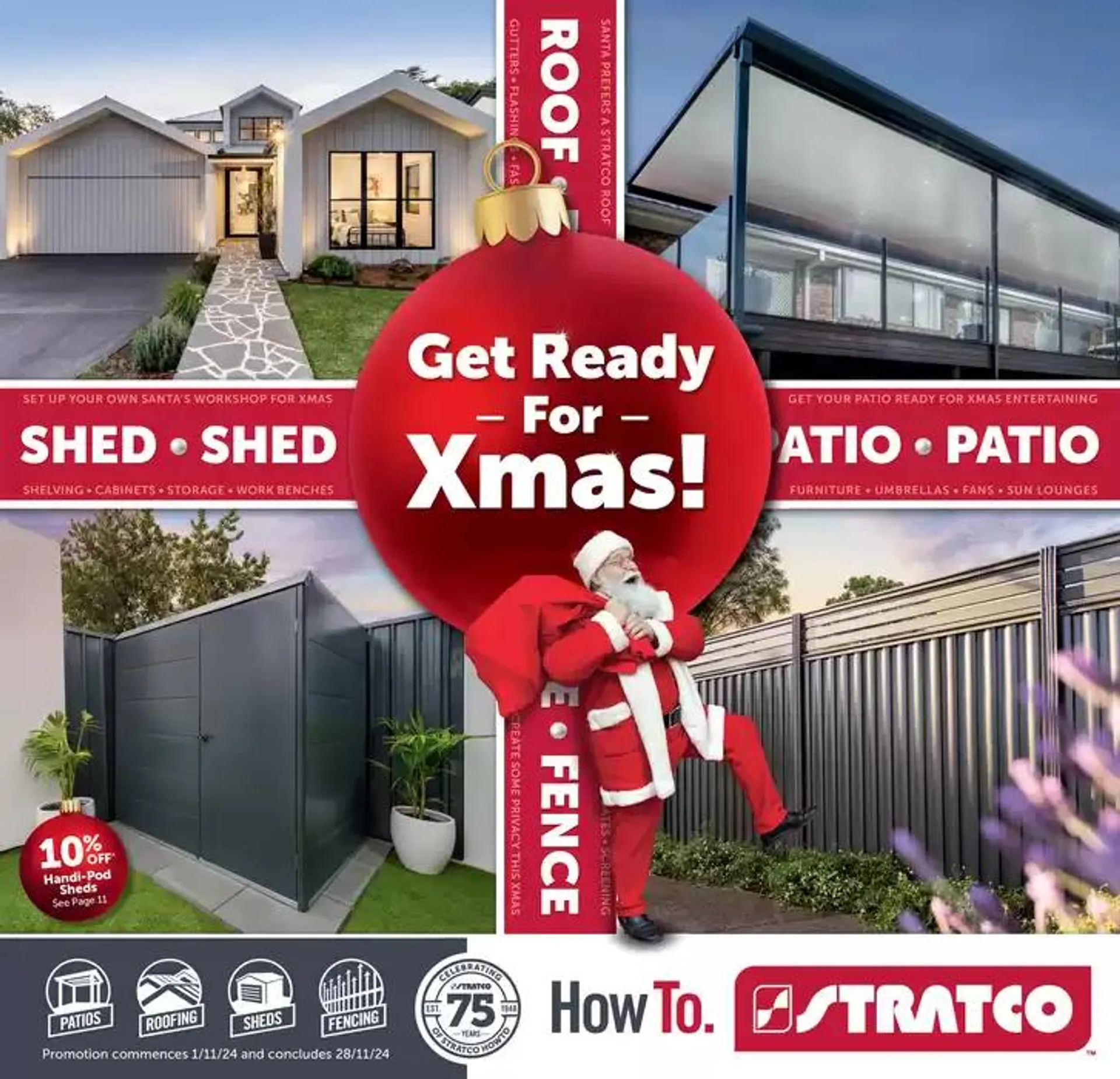 The Stratco: Get Ready For Xmas! - VIC - 1