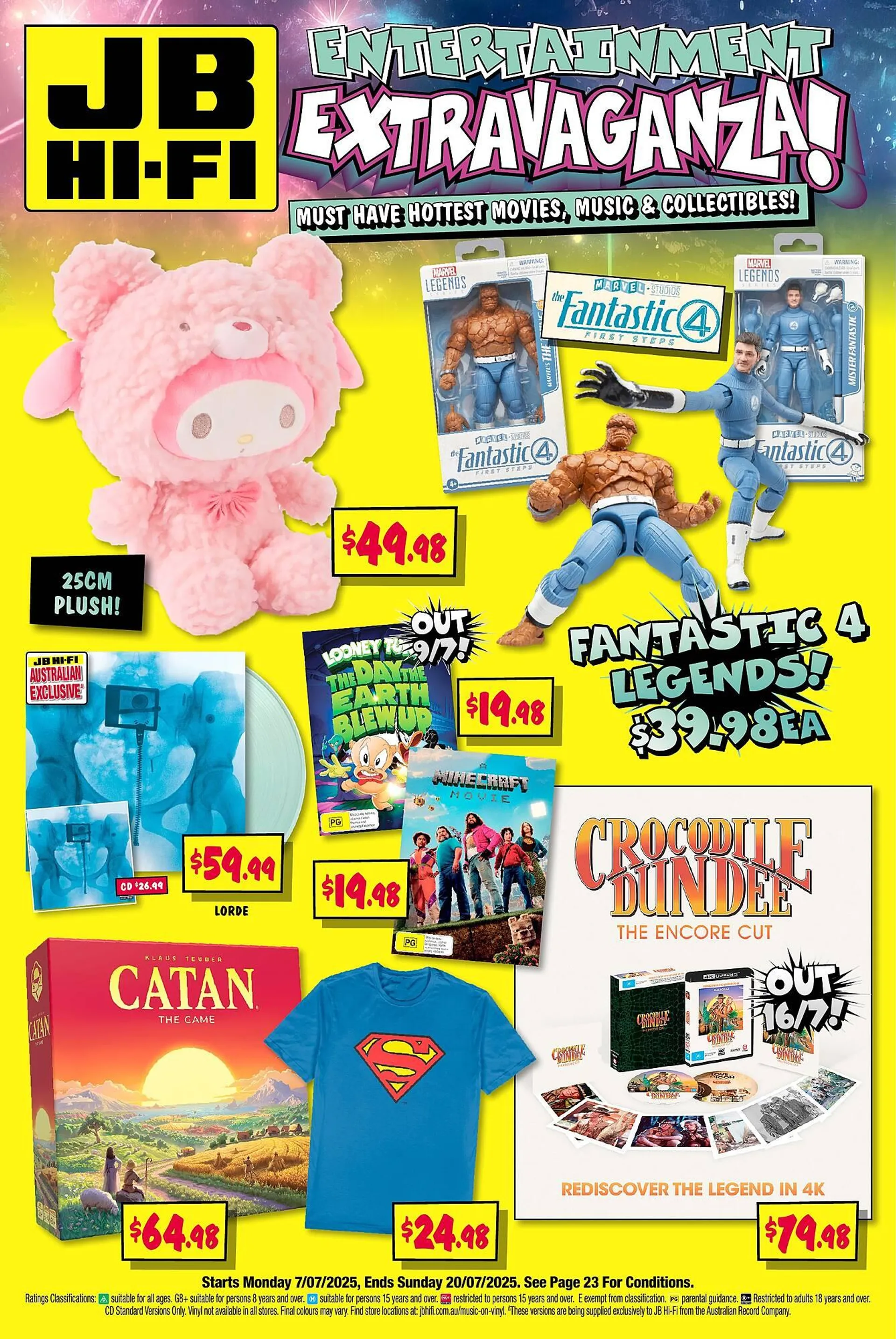 JB Hi-Fi catalogue - Catalogue valid from 7 July to 20 July 2025 - page 1