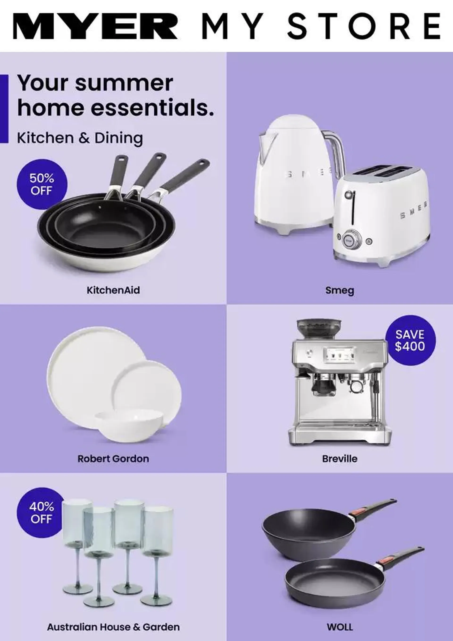 Myer Home Essentials Hardgoods - Catalogue valid from 15 October to 3 November 2024 - page 1