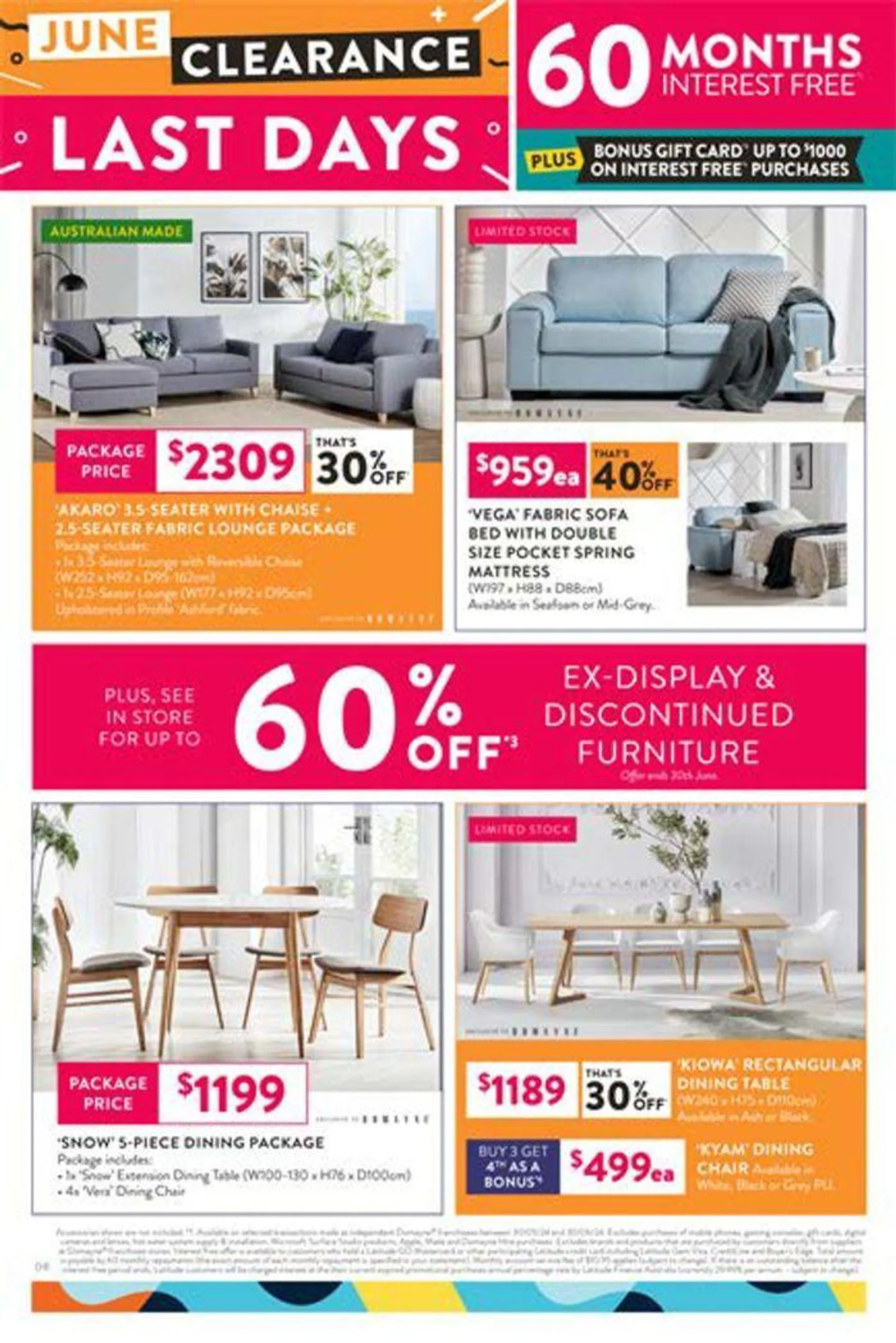 Furniture, Bedding & Homewares Half Yearly Sale #2 - 8