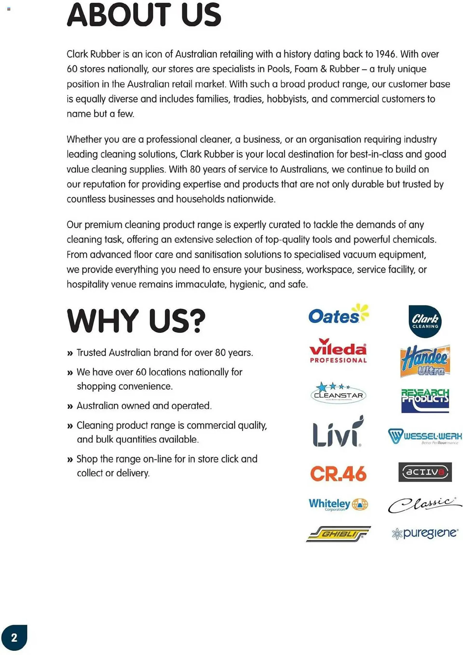 Clark Rubber catalogue - Catalogue valid from 5 May to 3 October 2025 - page 2