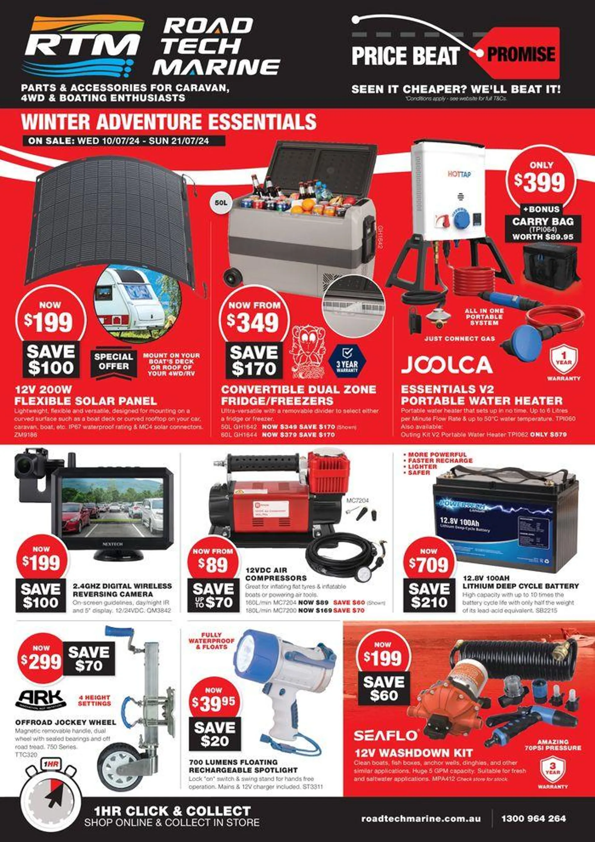 Winter Adventure Essentials - Catalogue valid from 12 July to 21 July 2024 - page 1